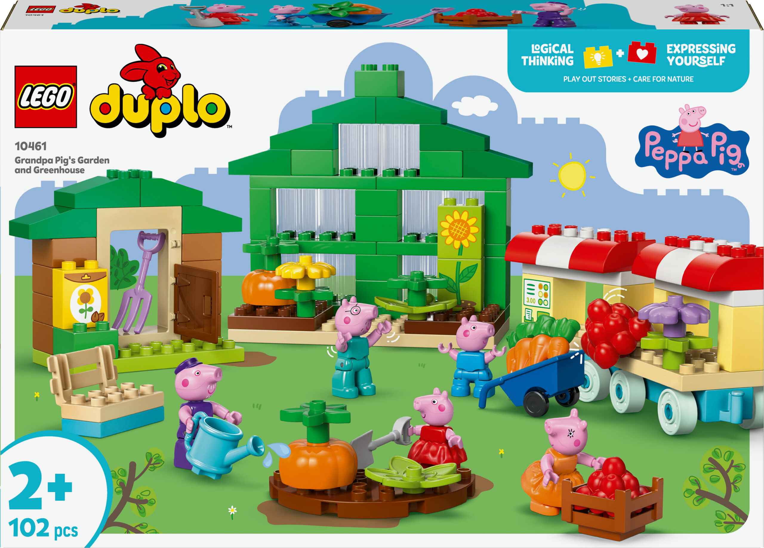 LEGO DUPLO Peppa Pig 10461 Vanaisa Siga aed ja kasvuhoone