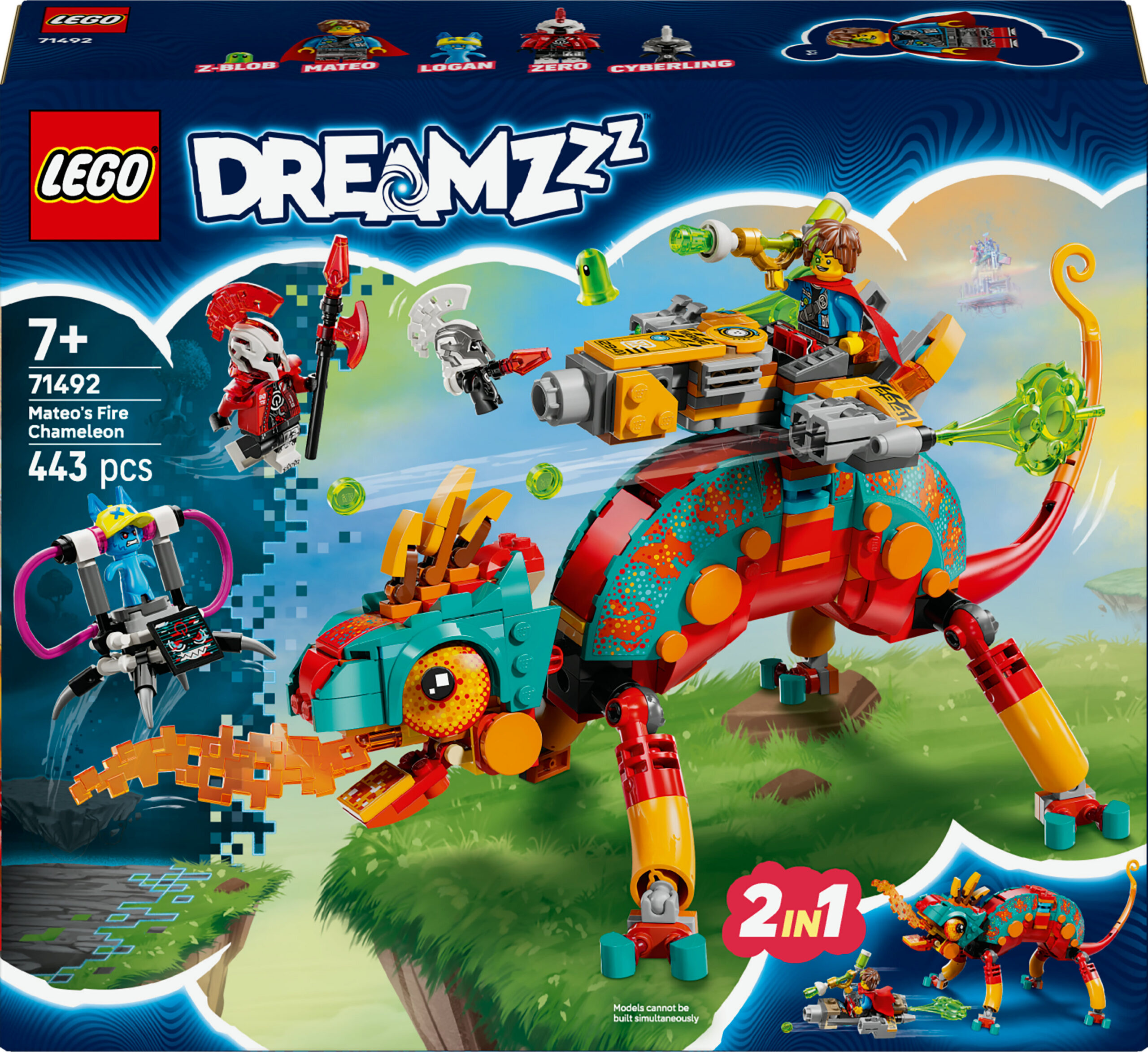 LEGO DREAMZzz 71492 Mateo tulekameeleon