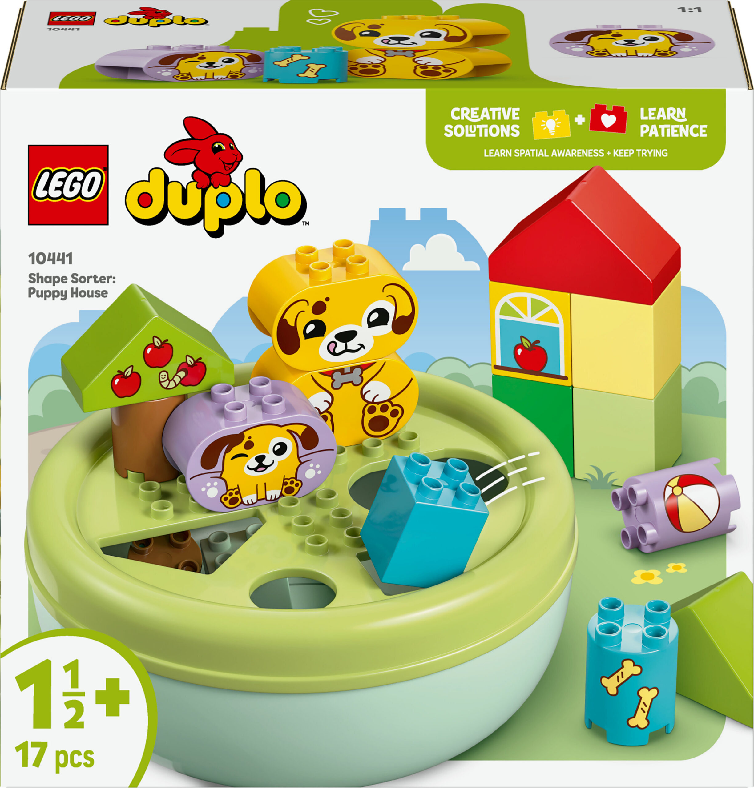 LEGO Duplo 10441 - Õppivad kujundid: Kutsikamaja
