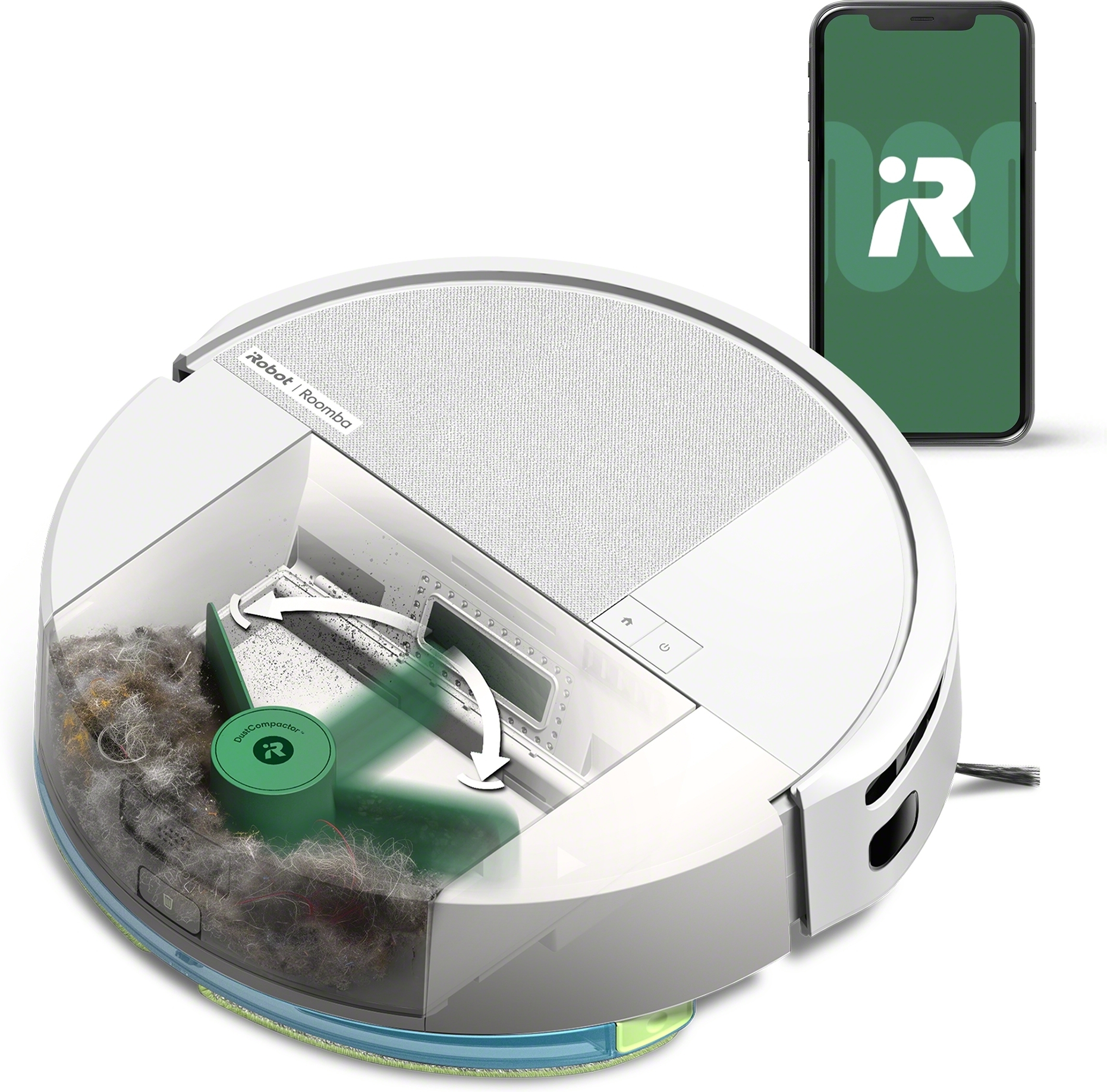 iRobot Roomba 205 Combo robottolmuimeja, valge