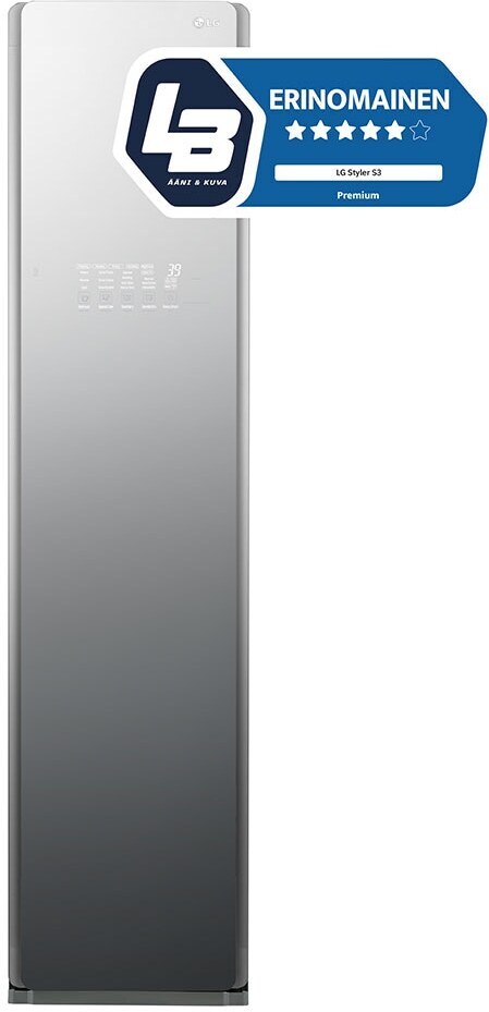 LG Styler S3MFC aurukapp, must peegeluks