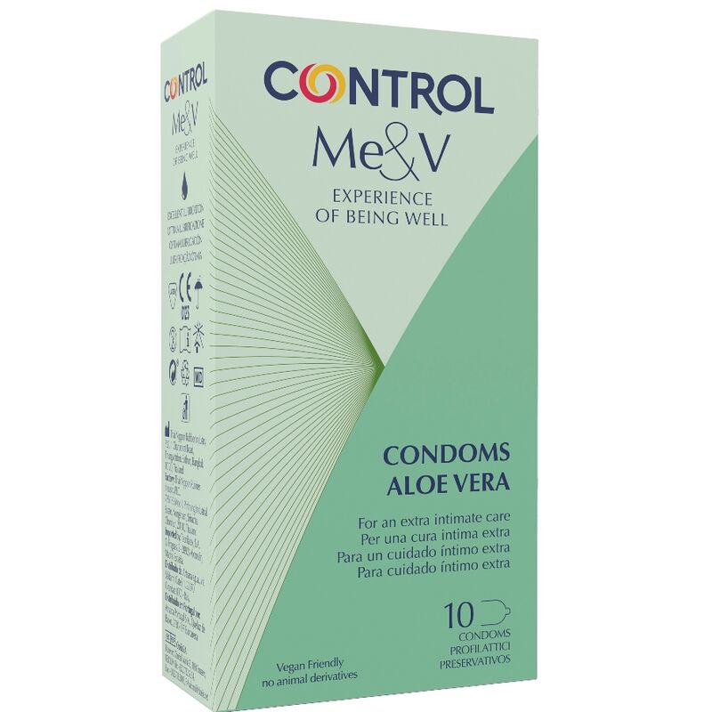 CONDOMS WITH ALOE VERA 10 UNITS