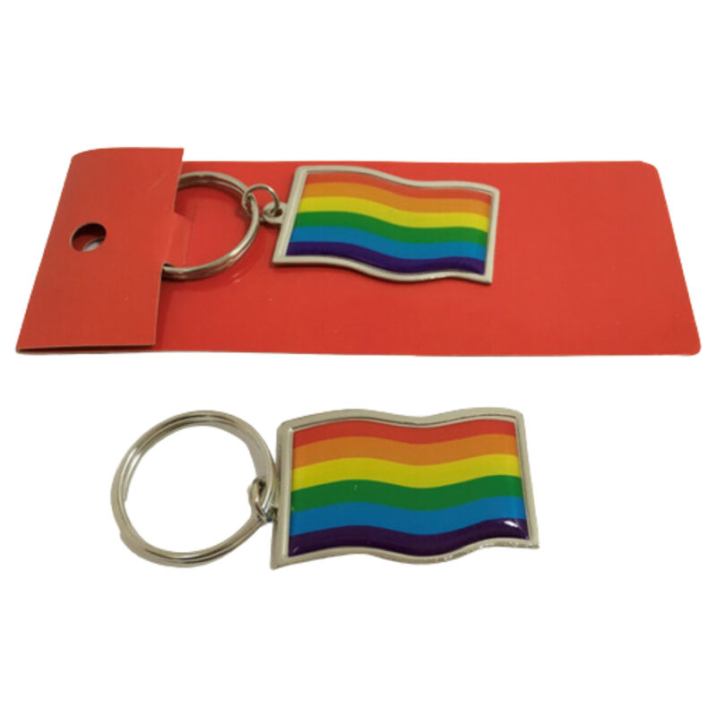 LGBT FLAG KEYCHAIN