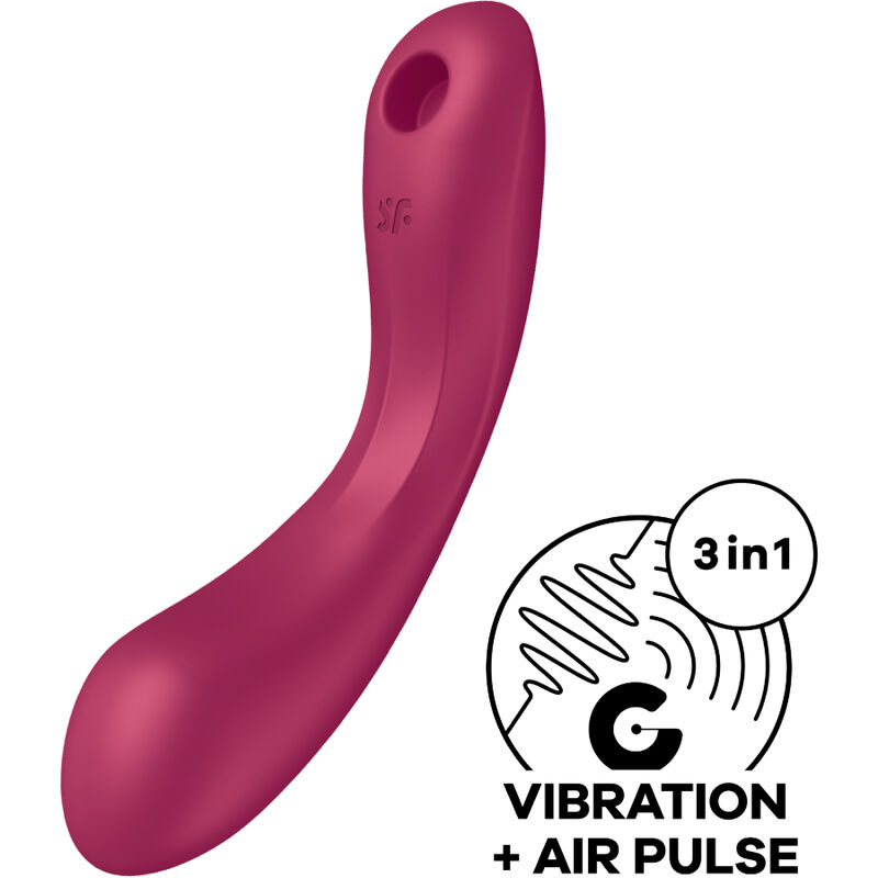 CURVE TRINITY 1 AIR PULSE VIBRATION RED