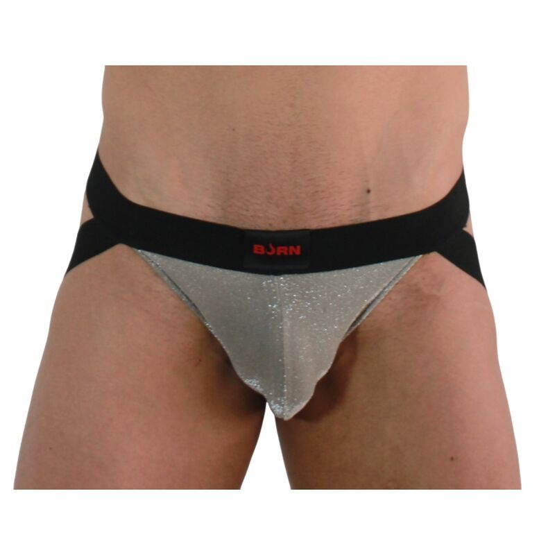 001 JOCK SHINY BEIGE / BLACK S