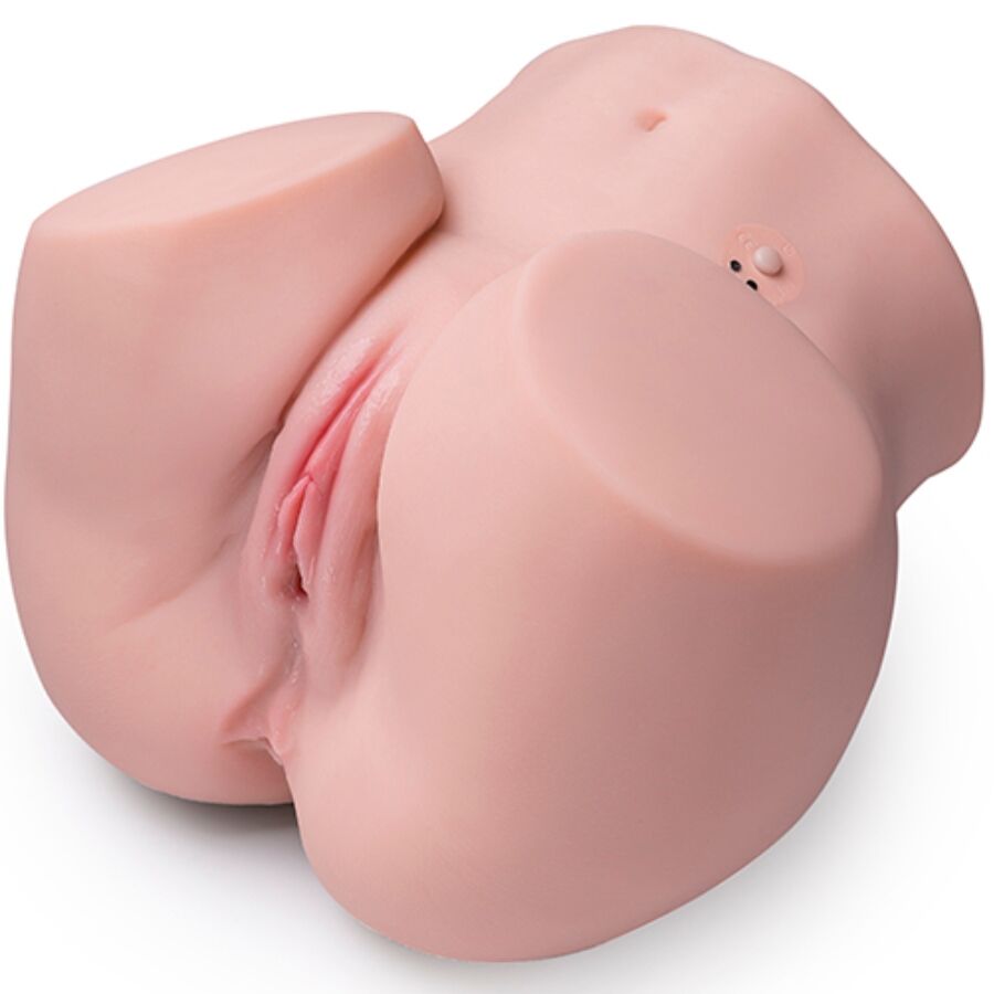 OLGA VIBRATING REALISTIC VAGINA AND ANUS MASTURBATOR MULTIPOSITION