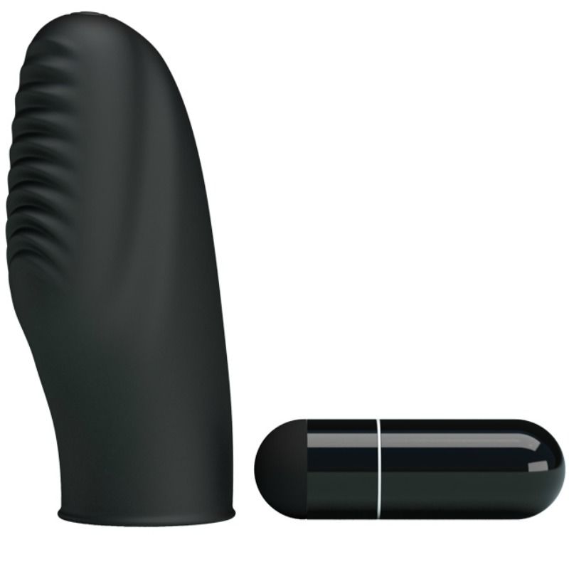 FLIRTATION STANFORD BLACK VIBRATION THIMBLE