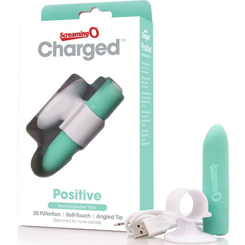 RECHARGEABLE MASSAGE POSITIVE GREEN