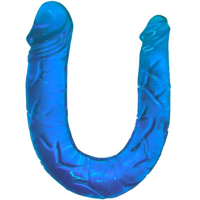 DOUBLE DONG DOUBLE DILDO BLUE
