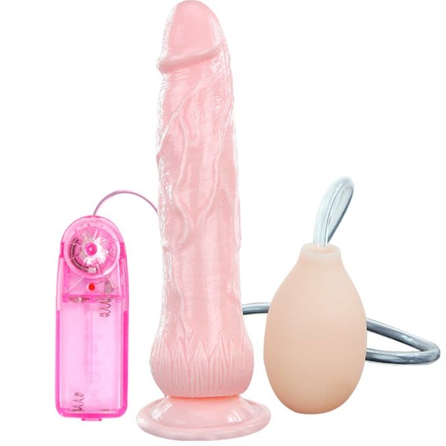 FOUNTAIN VIBRATOR DILDO WITH SQUIRT FUNCTION