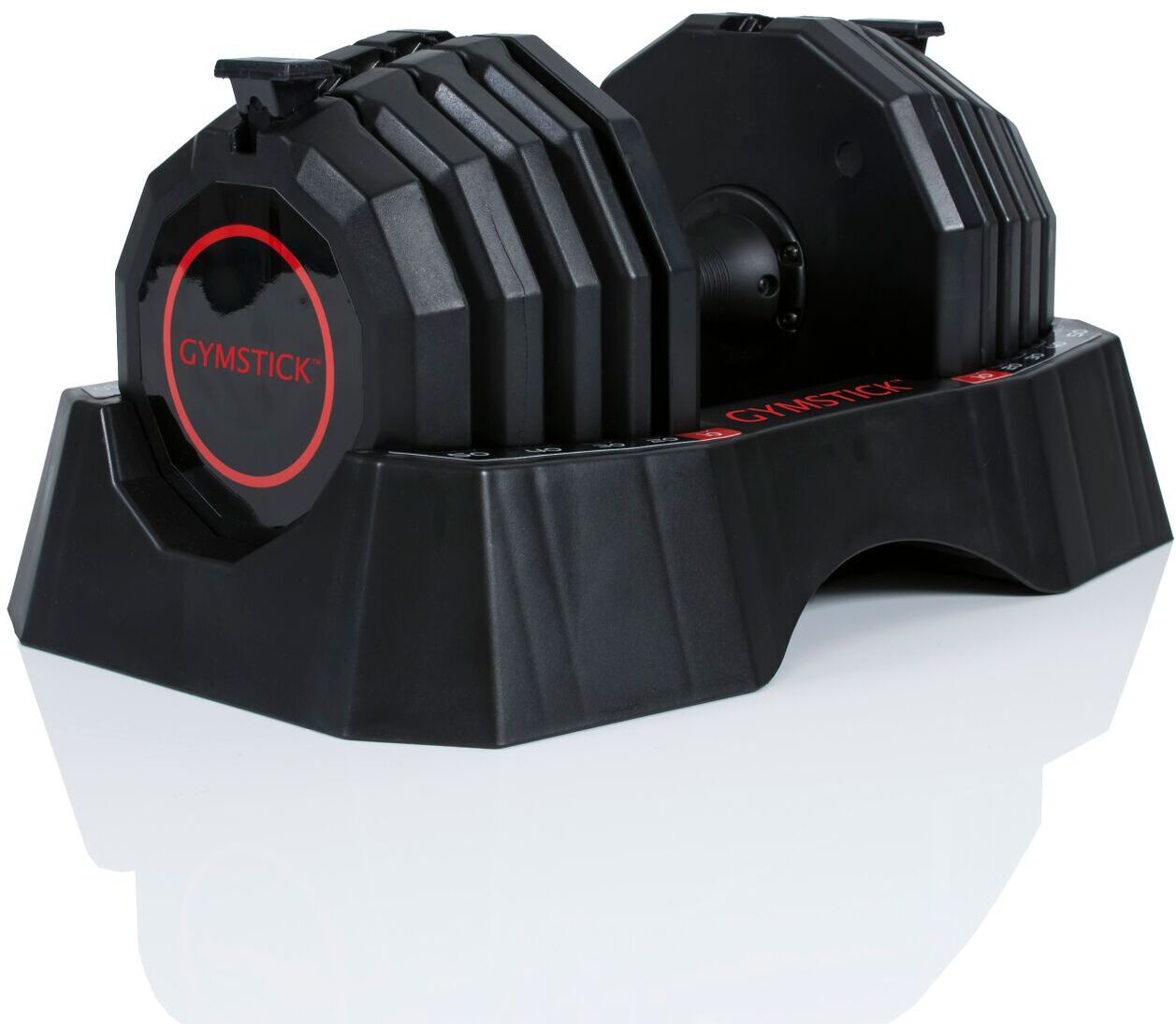 Gymstick Quick-Lock reguleeritav hantel, 22,5 kg