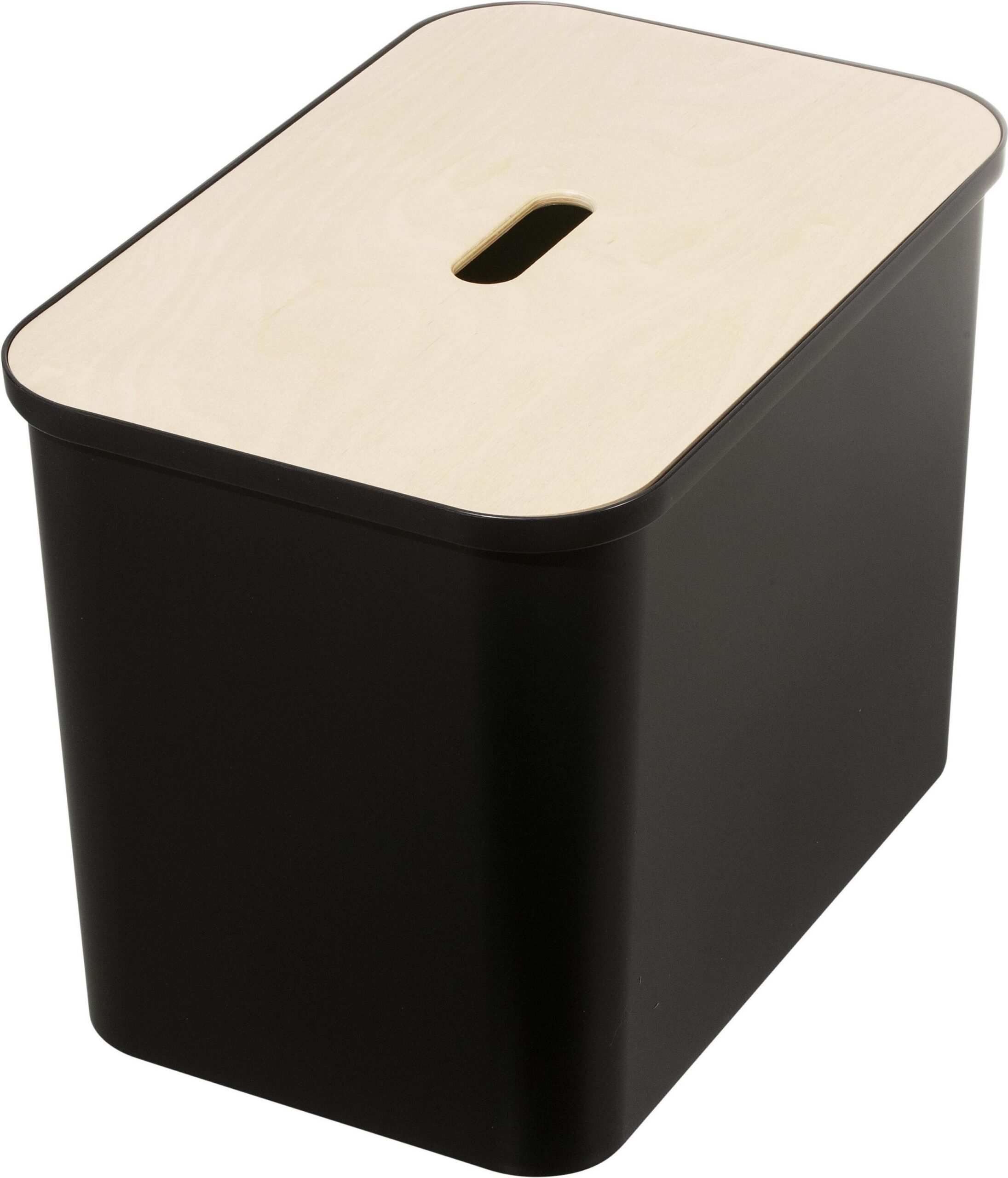 SmartStore Collect Sorteerimiskomplekt vineerist kaanega, 76 l, must - Image 2
