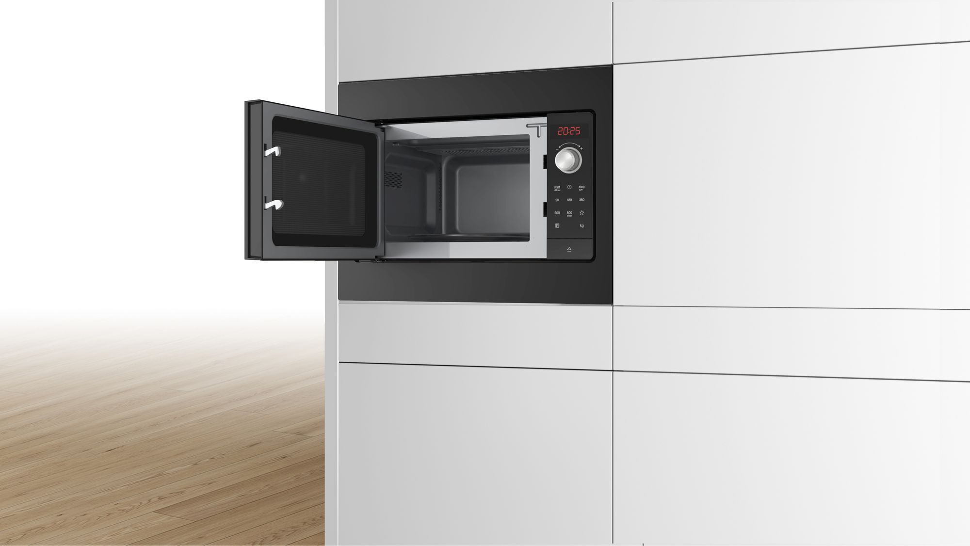 Bosch BFL523MB3 Serie 2 mikrolaineahi, must - Image 3