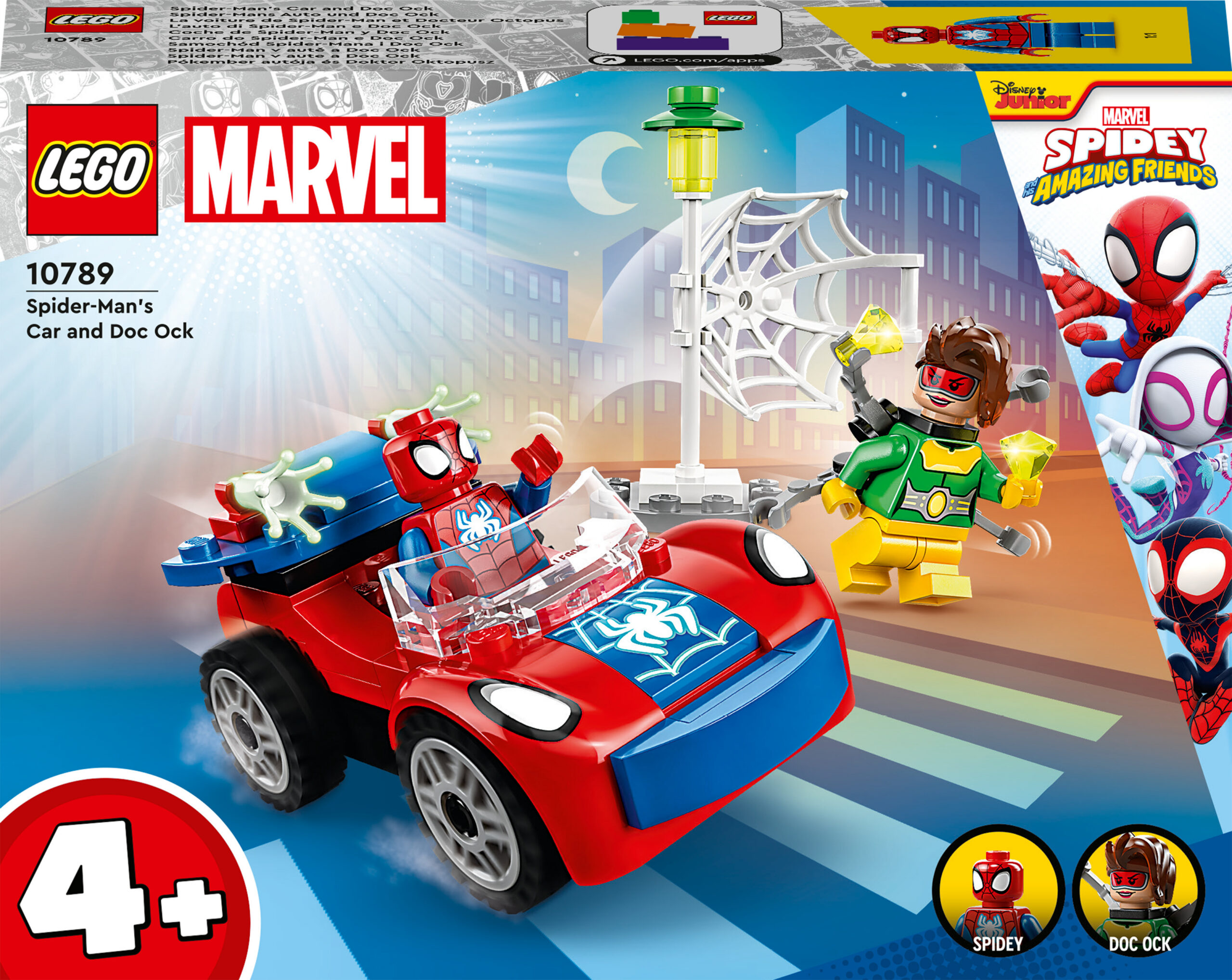 LEGO Super Heroes Spidey 10789 - Ämblikmehe auto ja doktor Kaheksajalg