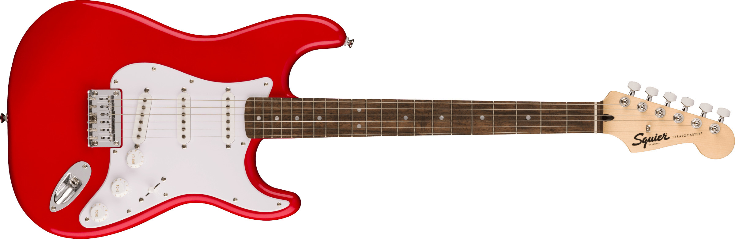 Squier Sonic Stratocaster HT -6-keeleline elektrikitarr, Torino punane