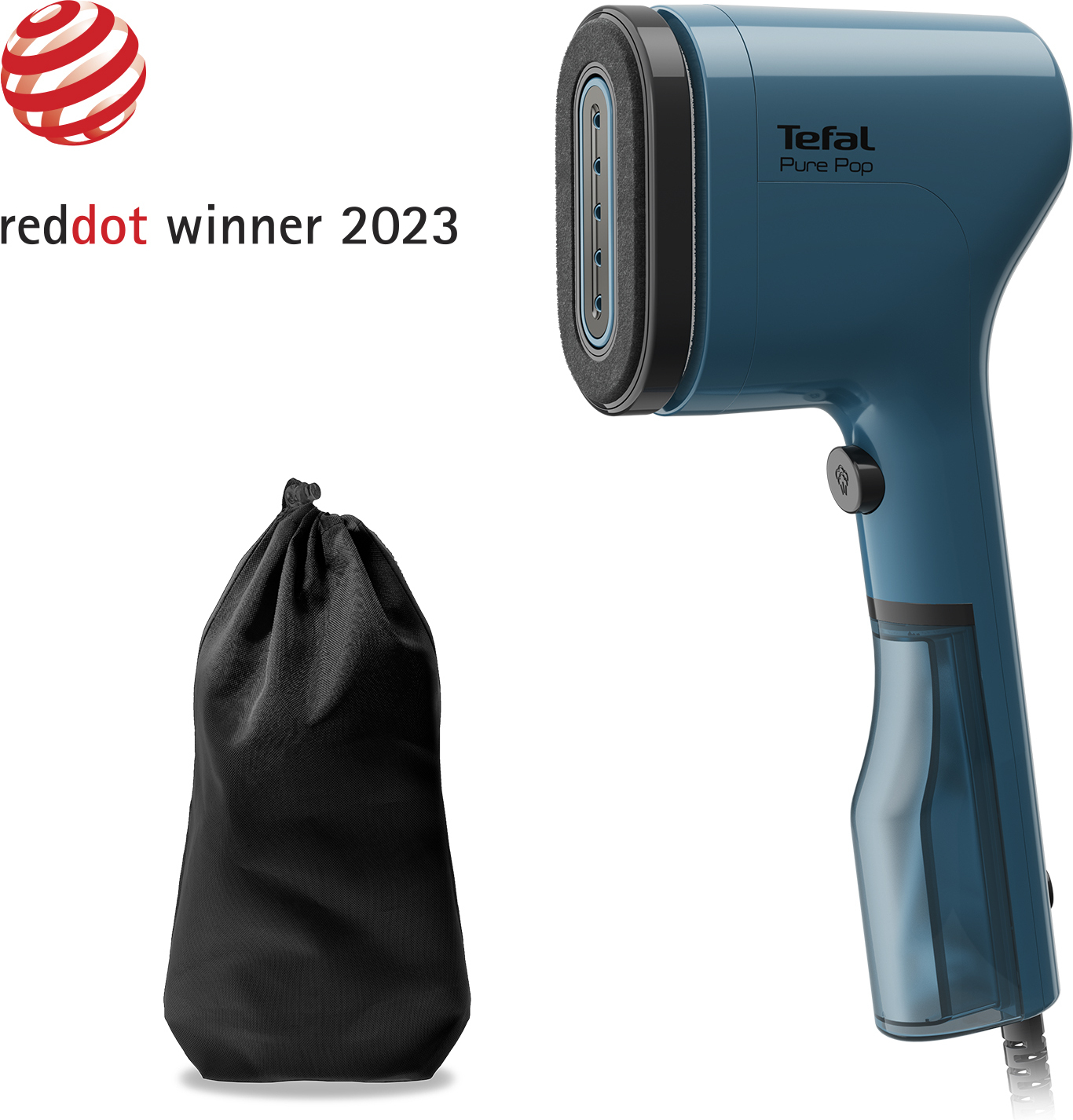 Tefal Pure Pop tekstiiliauruti, sinine