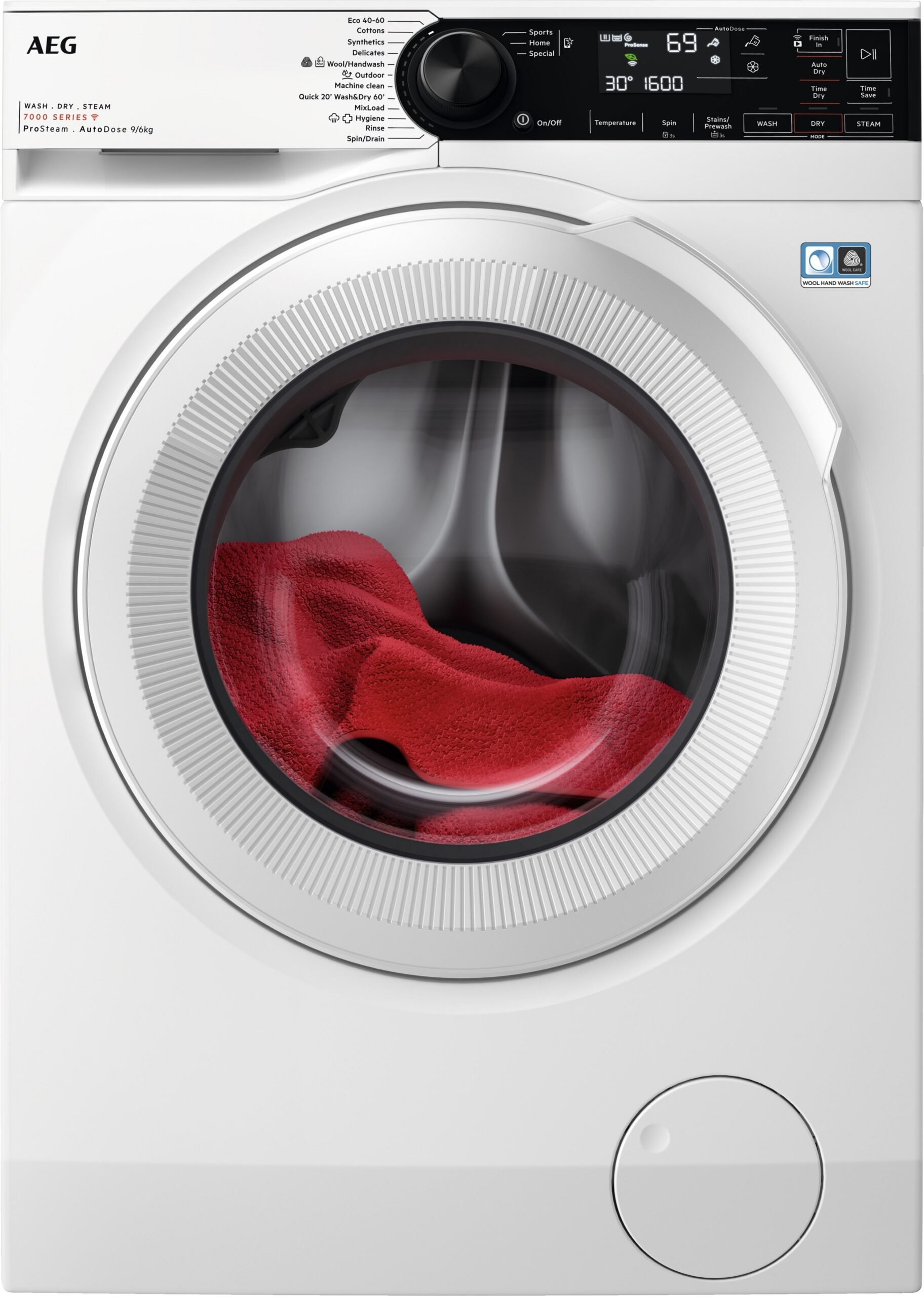 AEG LWR732C96Q 7000 Series Dry Top Washing Machine