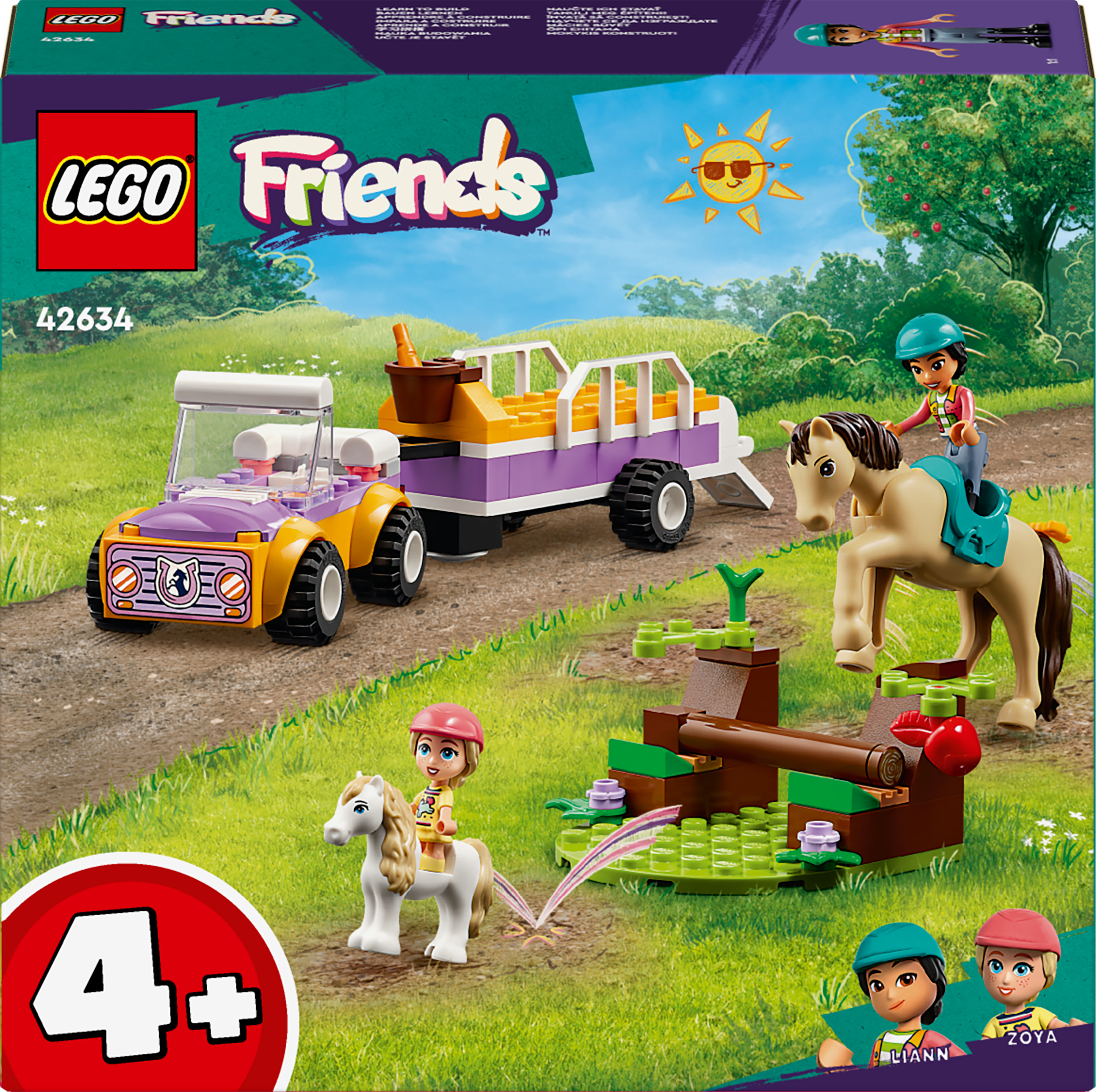 LEGO Friends 42634 - hobuse ja poni haagis