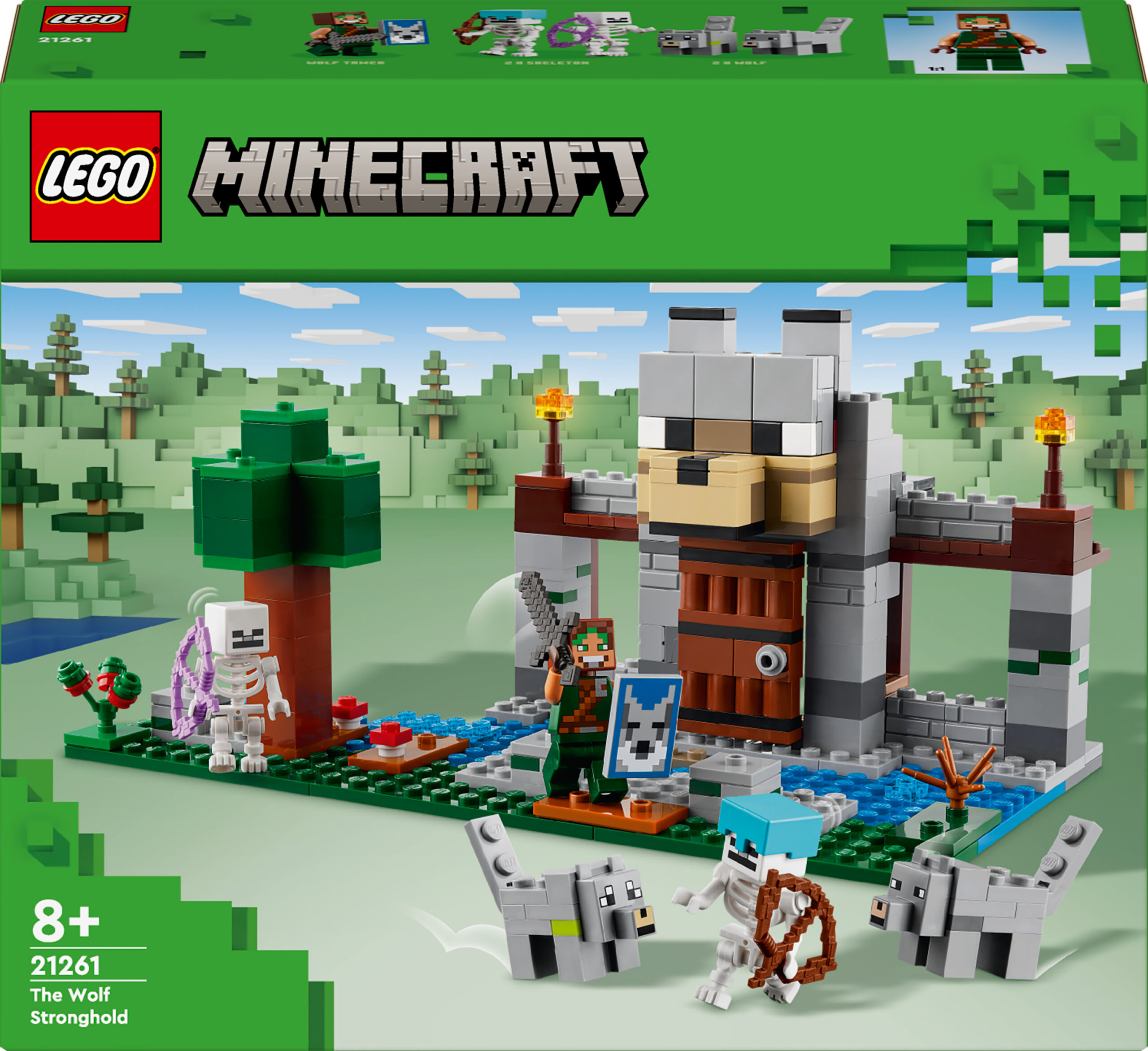 LEGO Minecraft 21261 - Hundi kindlus