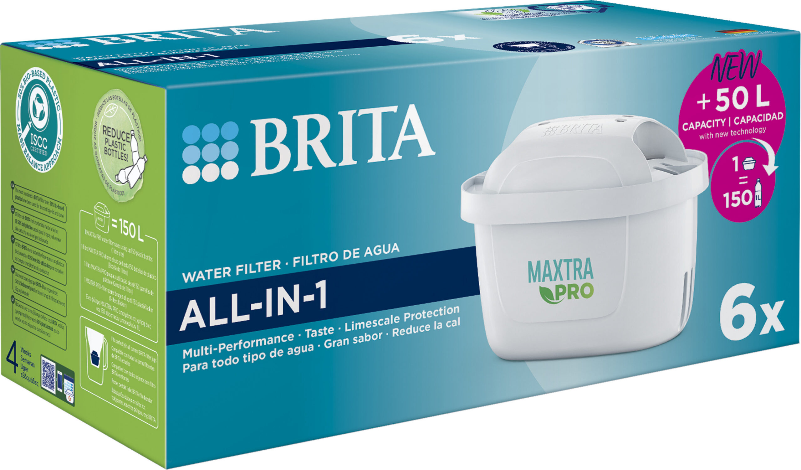 Brita Maxtra Pro filter, 6 tk