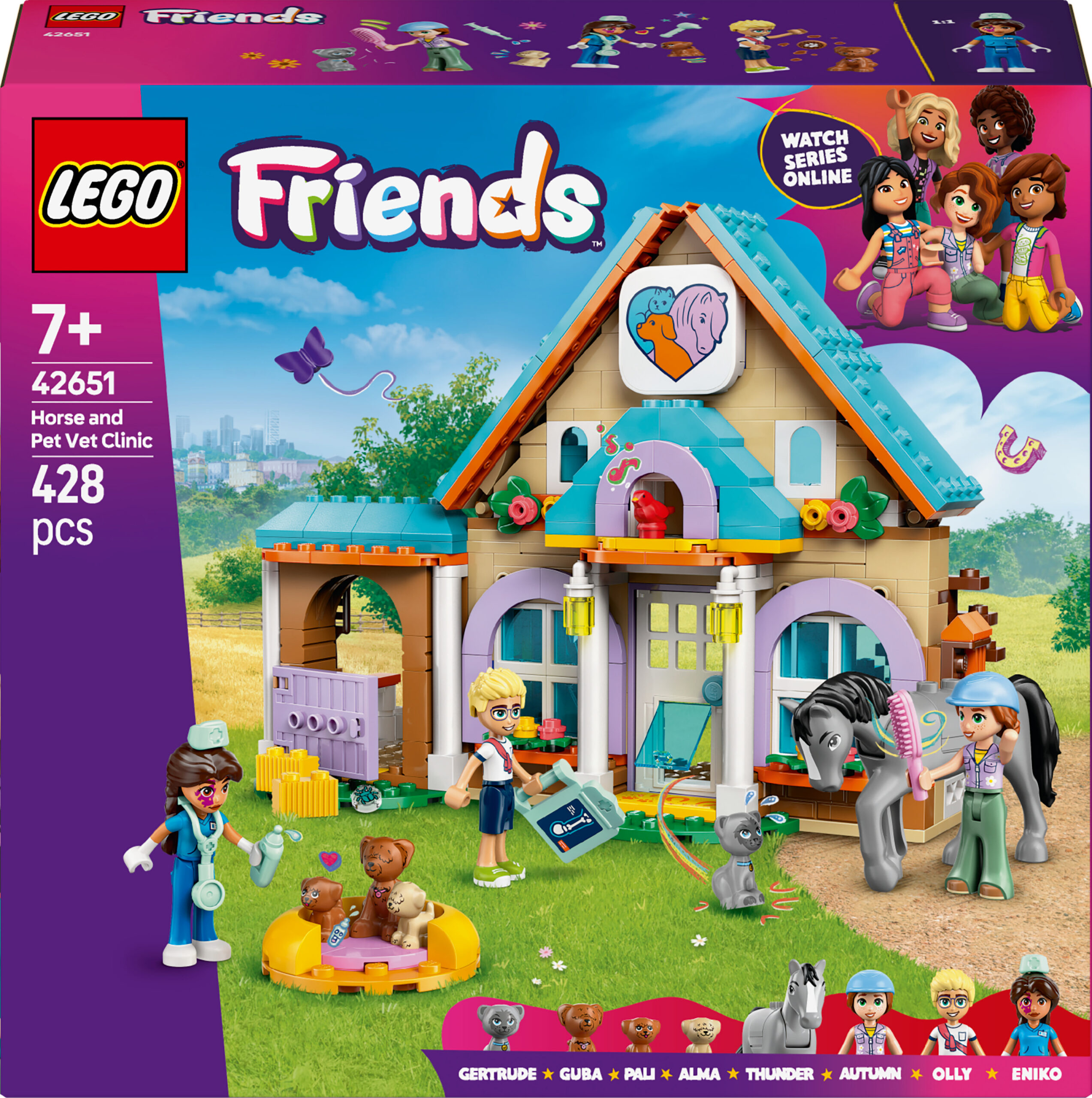 LEGO Friends 42651 – Hobuste ja loomade haigla