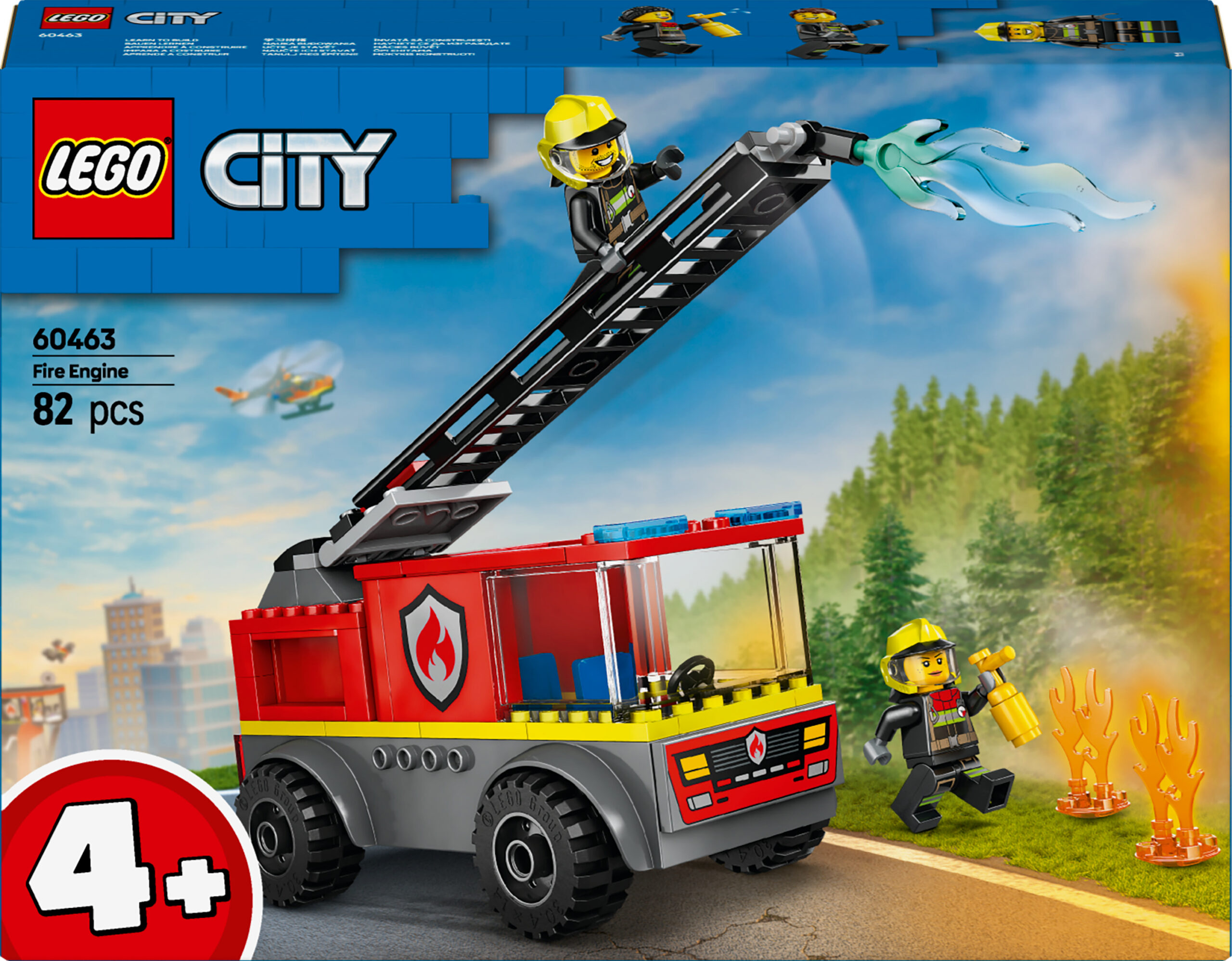 LEGO City 60463 – Redeliga tuletõrjeauto