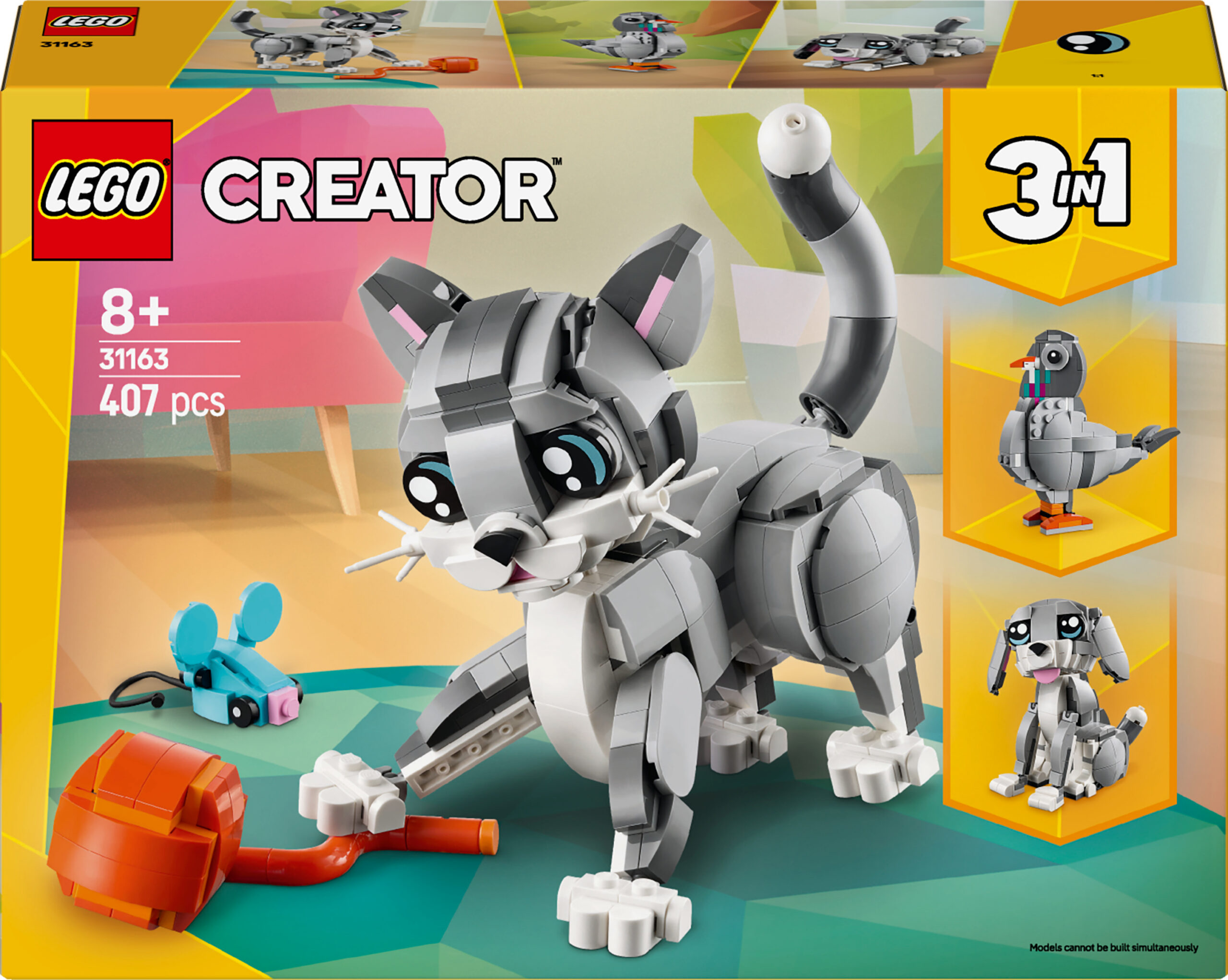 LEGO Creator 31163 – Mänguhimuline kass