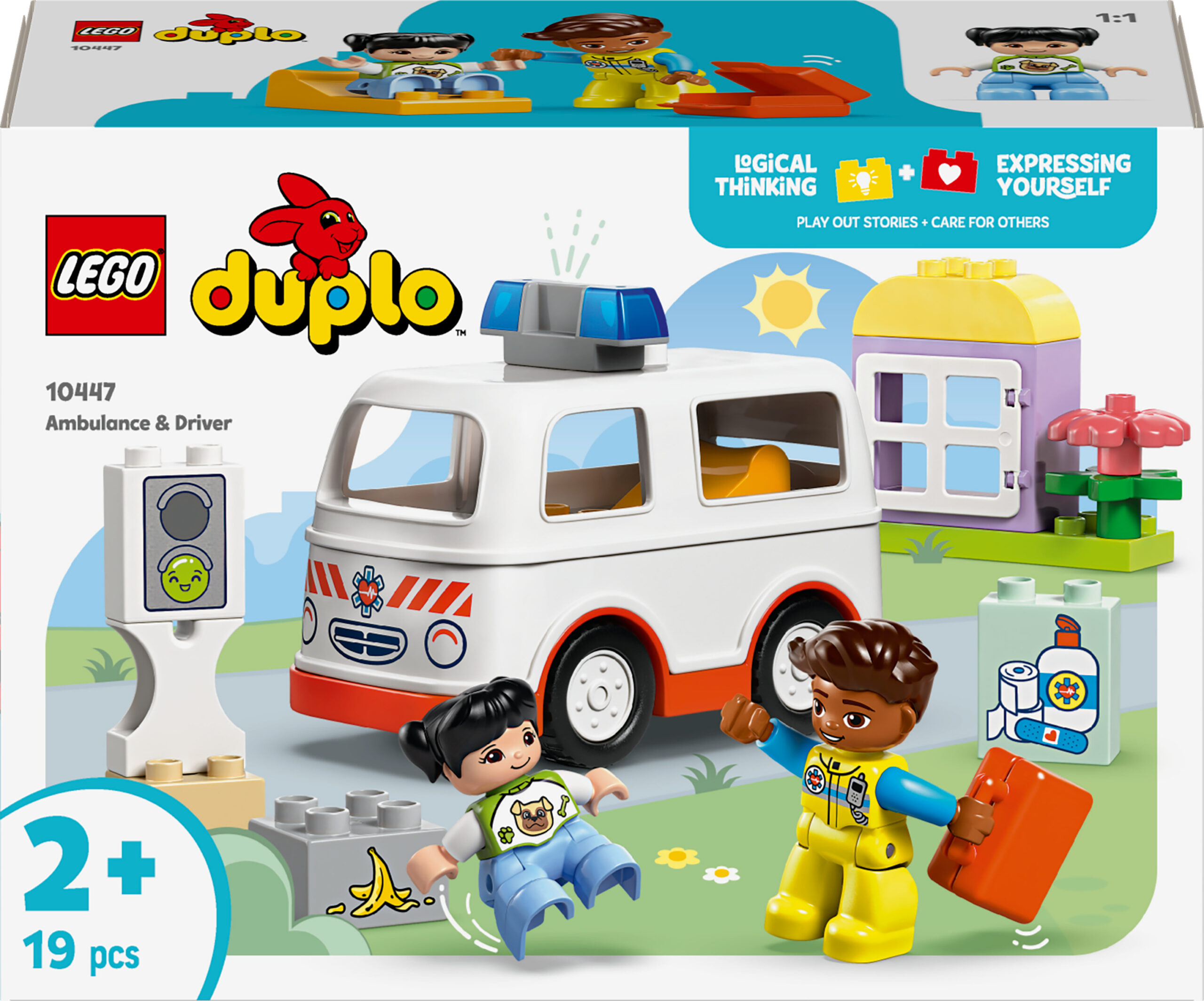 LEGO DUPLO Town 10447 – Kiirabi ja juht