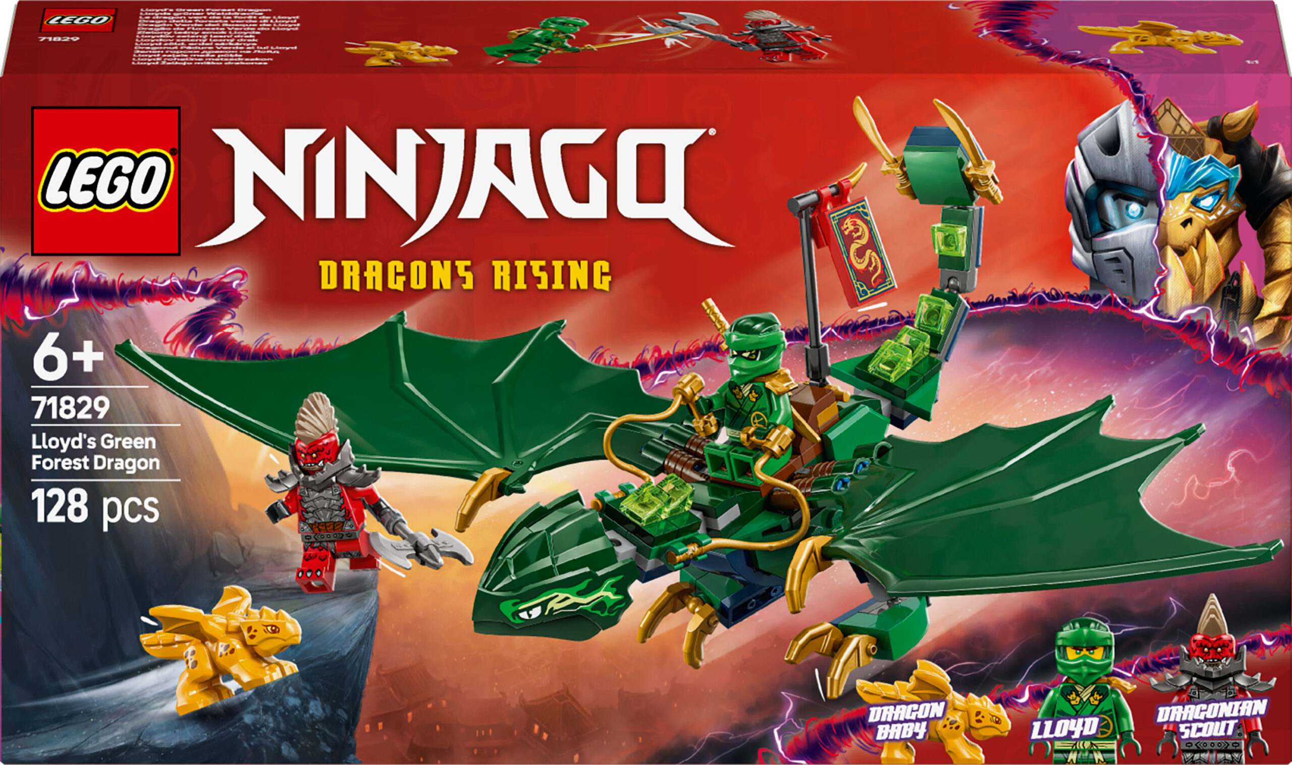 LEGO Ninjago 71829 - Lloydi metsa roheline draakon