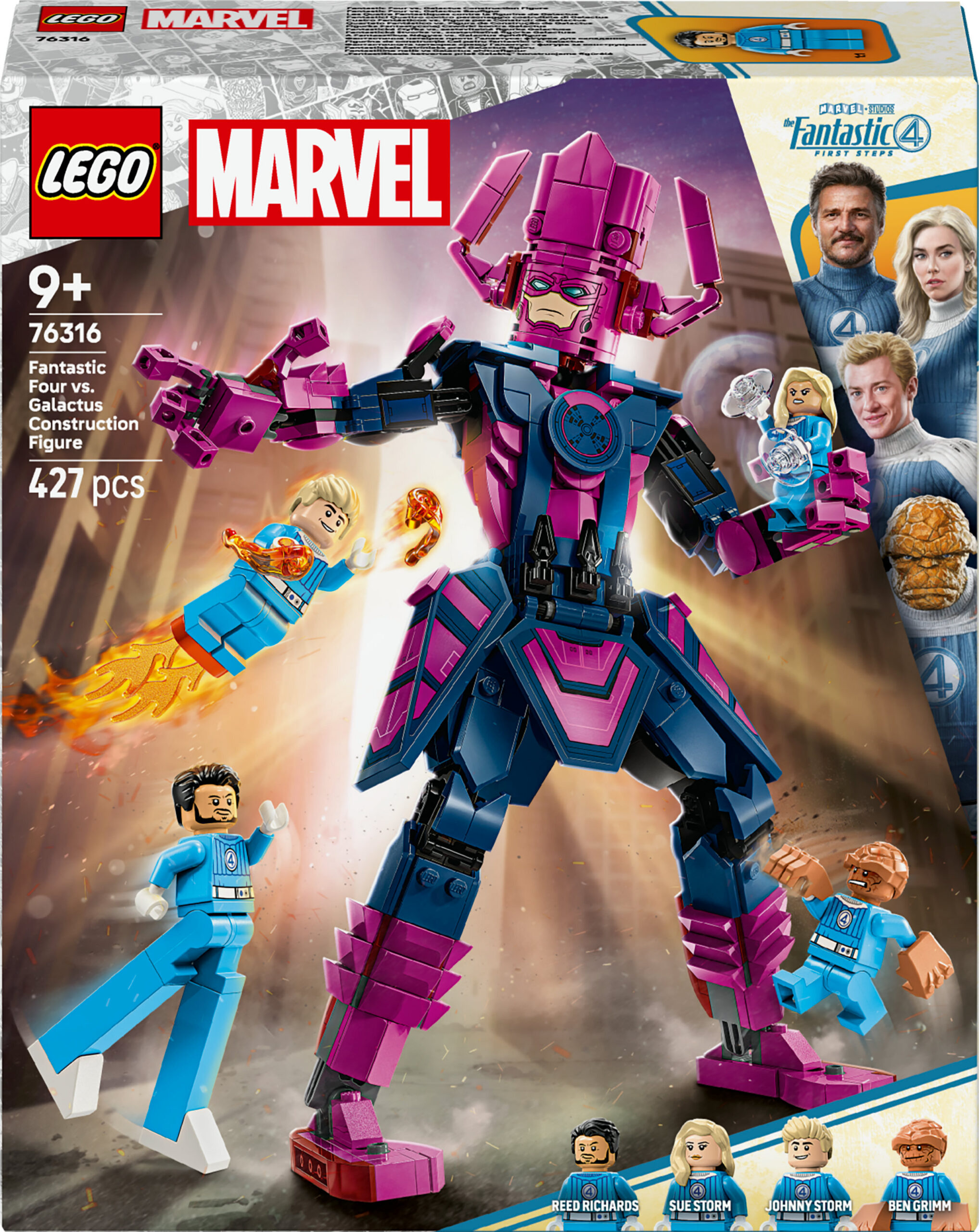 LEGO Super Heroes 76316 - Fantastiline Nelik vs. Galactus