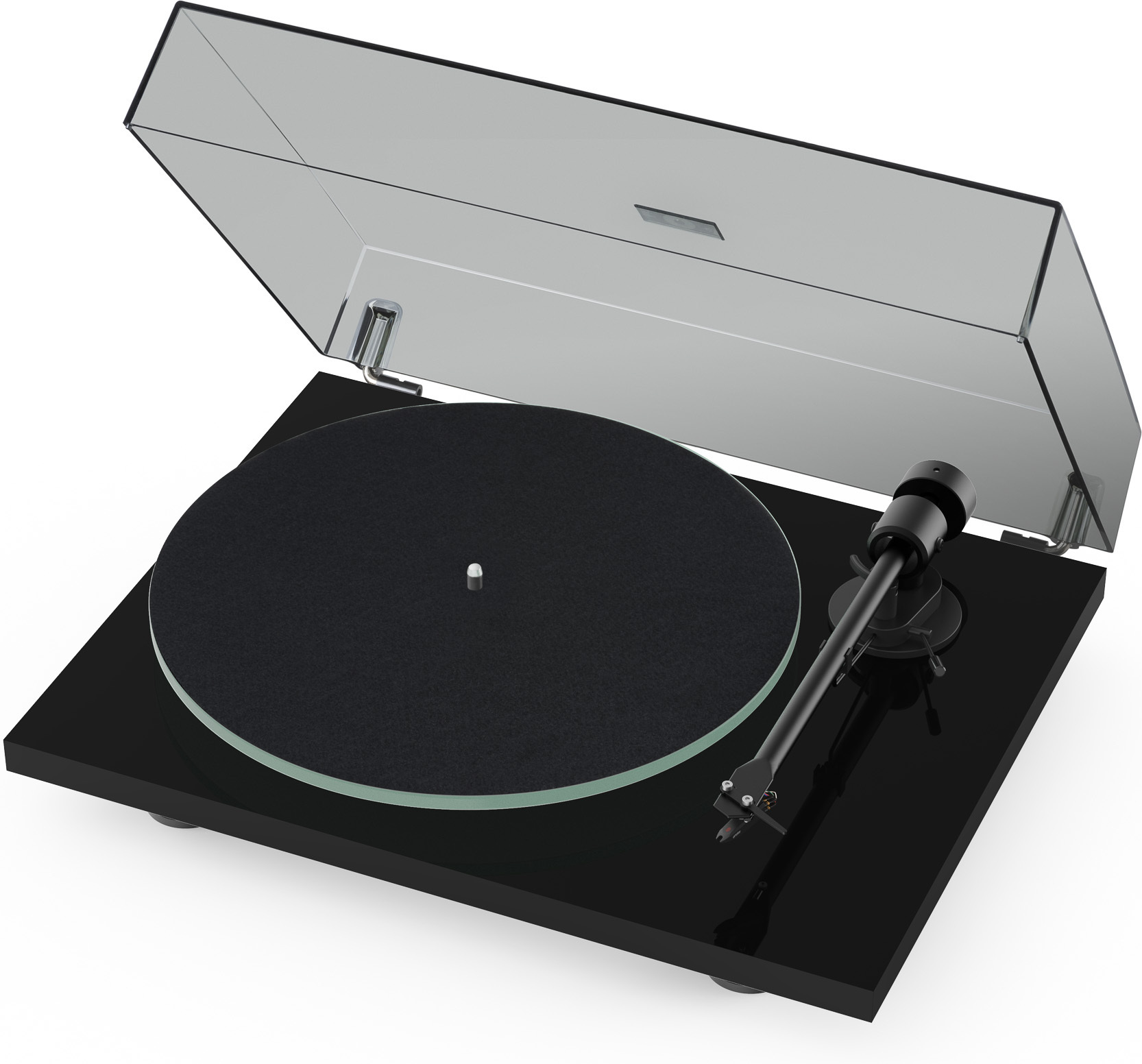 Pro-Ject T1 EVO Phono plaadimängija, klavermust