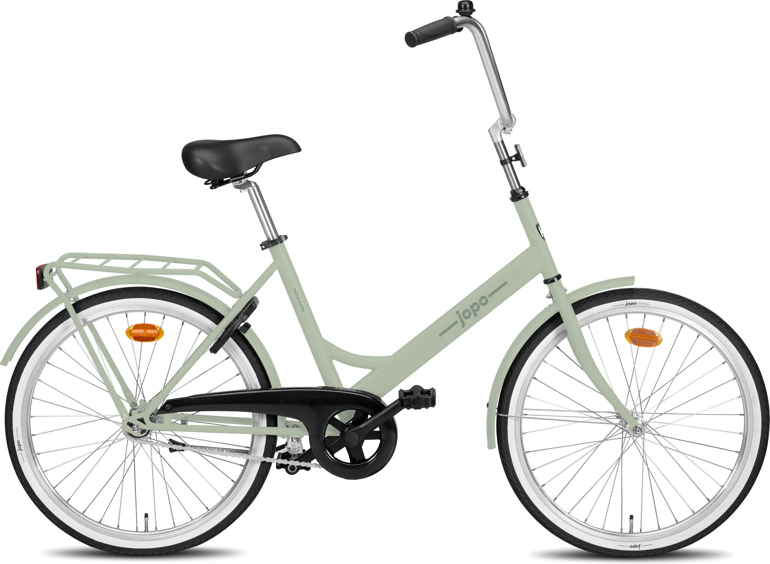 Helkama jopo bicycle, 24", 1-speed., jäkälä