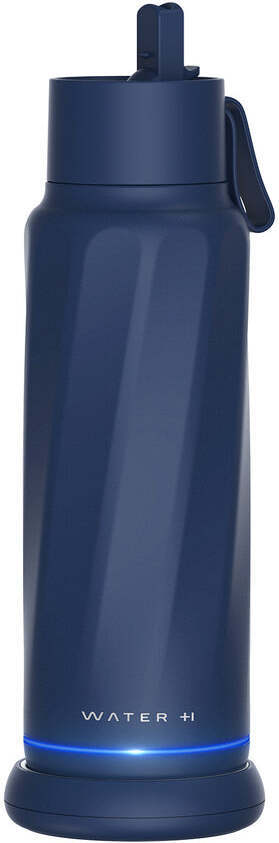 WaterH VITA FlipLid smart drink bottle, 532 ml, blue