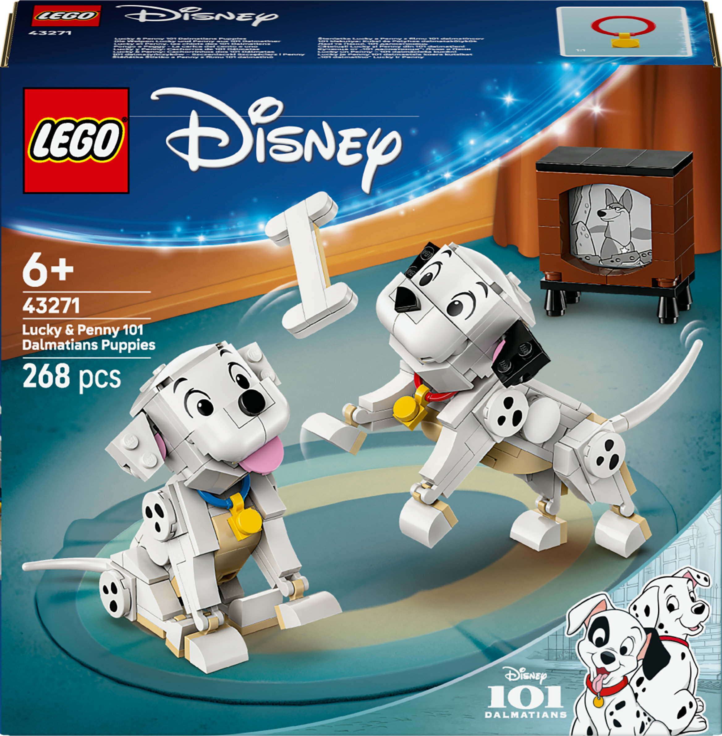 LEGO Disney 43271 101 dalmaatslast: Spot ja Peppa Pig
