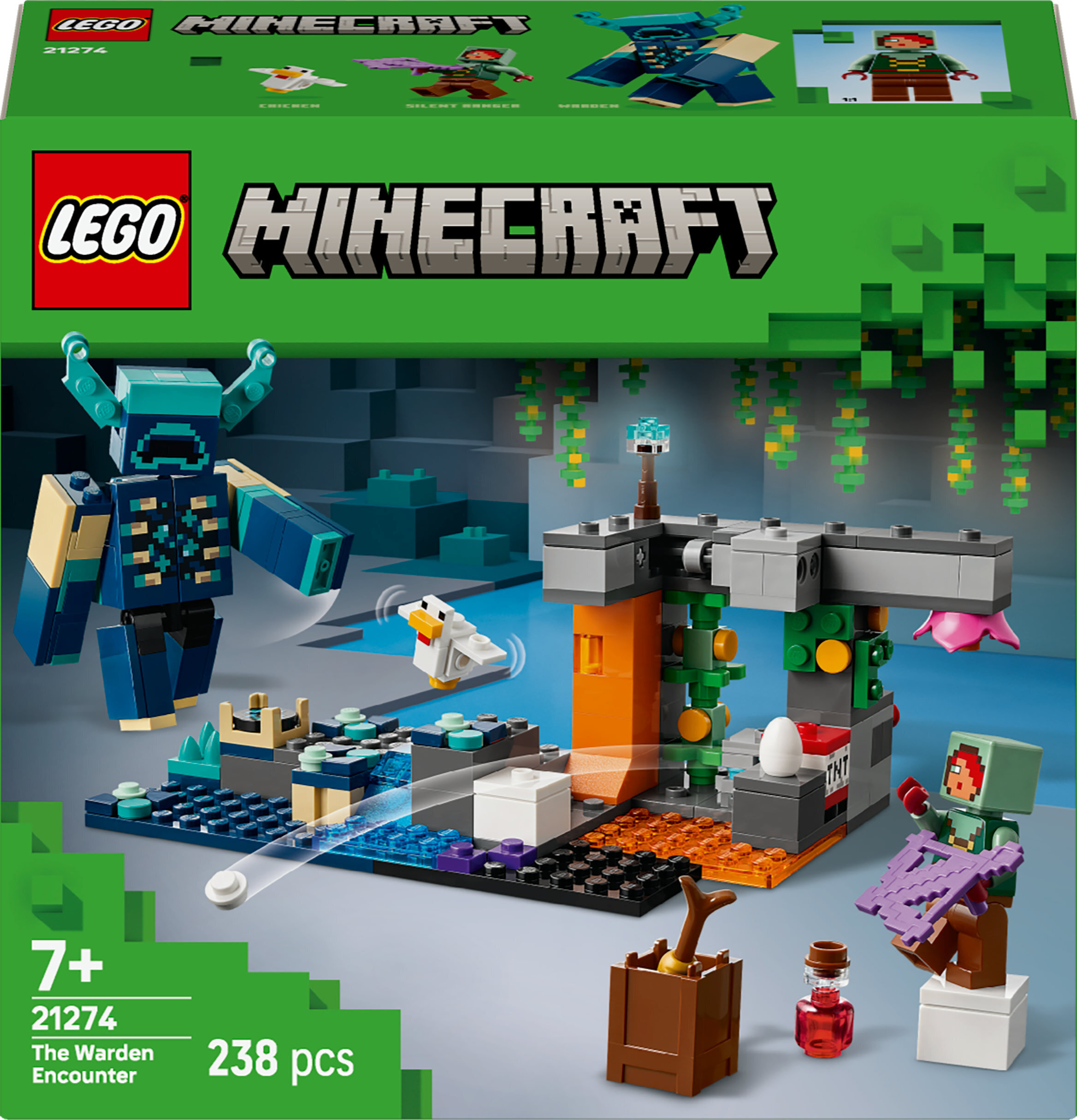 LEGO Minecraft 21274 Valvurite kohtumine