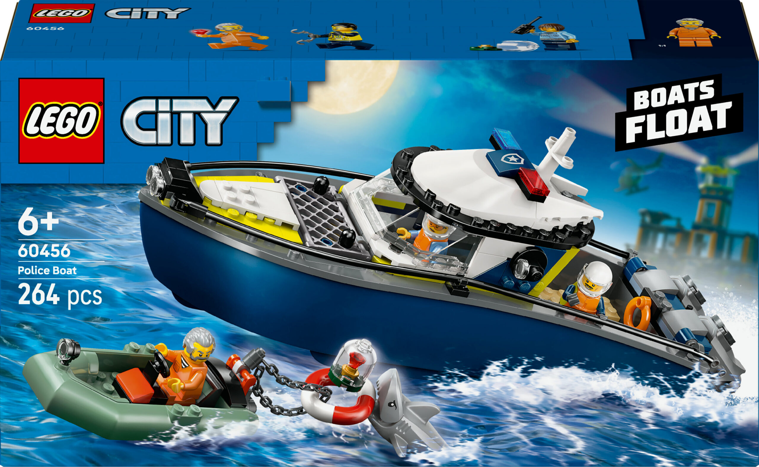 LEGO City 60456 Politseipaadi tagaajamine