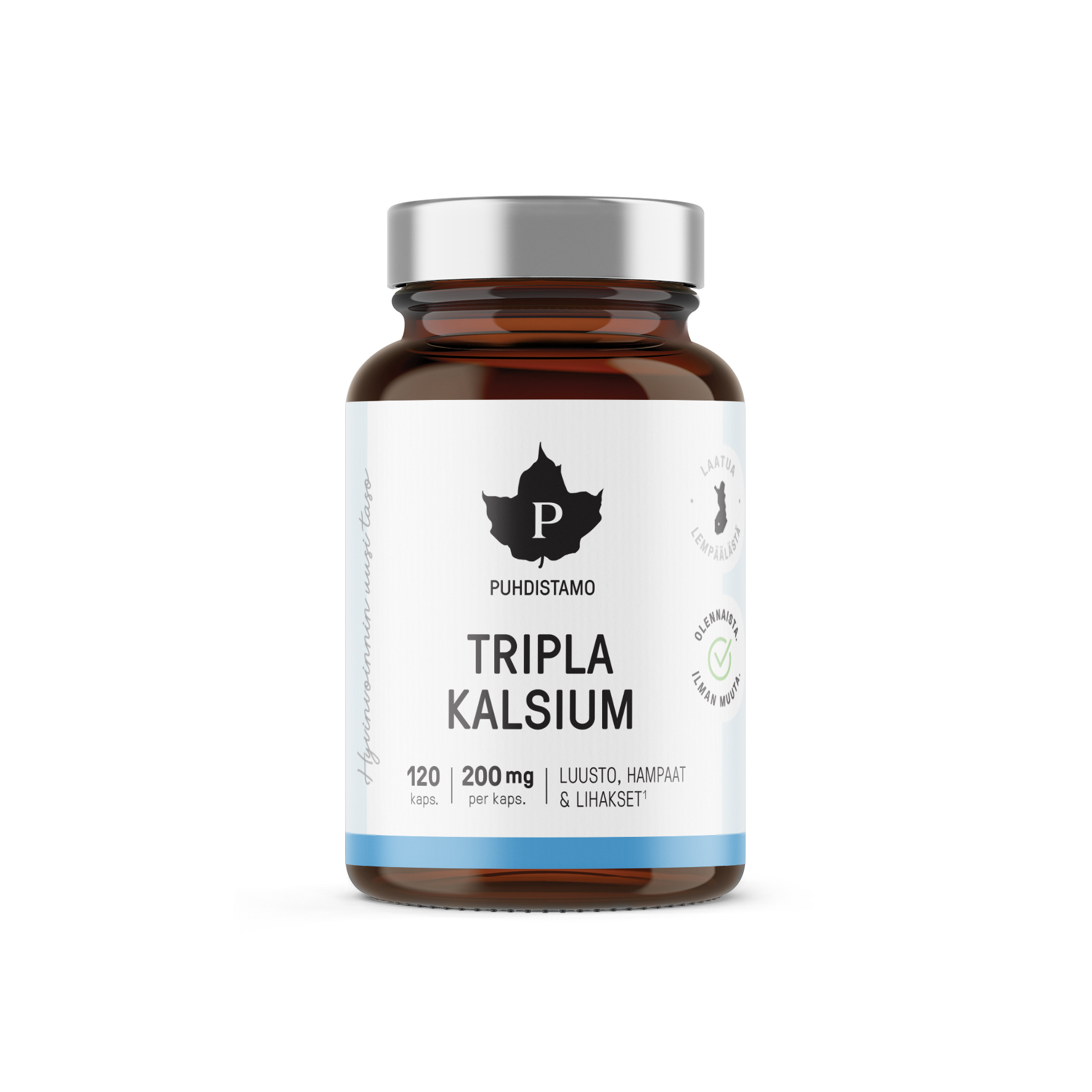 Puhdistamo Tripla Calcium kapslid, 120 tk