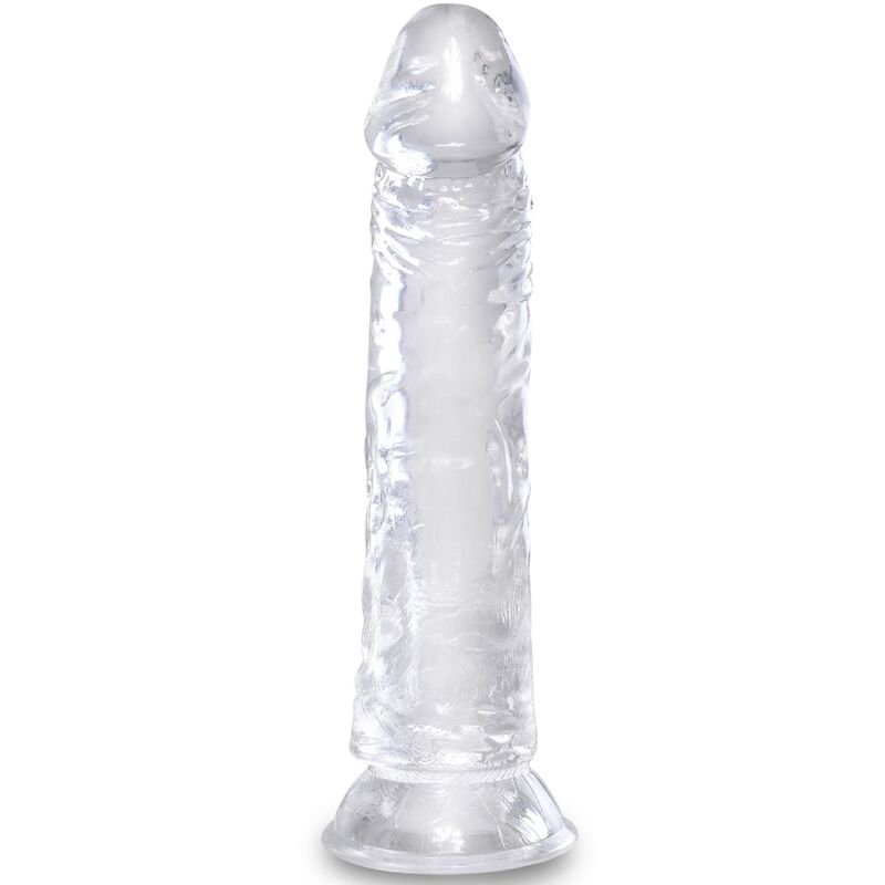 CLEAR REALISTIC PENIS 19.7 CM TRANSPARENT