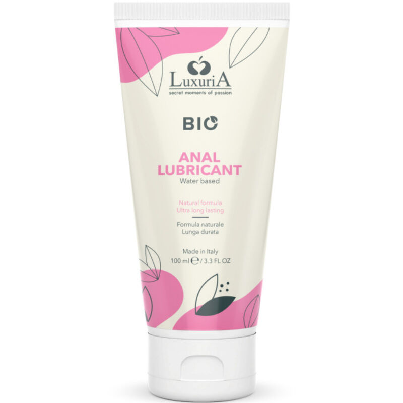 LUXURIA BIO ANAL WATER-BASED LUBRICANT 100 ML