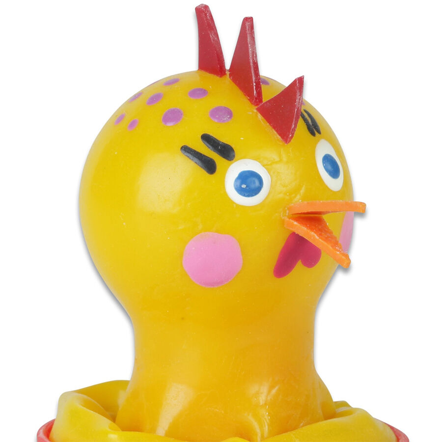 HANDPAINTED NOVELTY CONDOMS CHICKEN GLUED