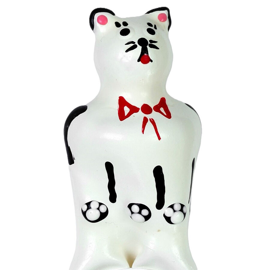 HANDPAINTED NOVELTY CONDOMS CAT MODEL XL