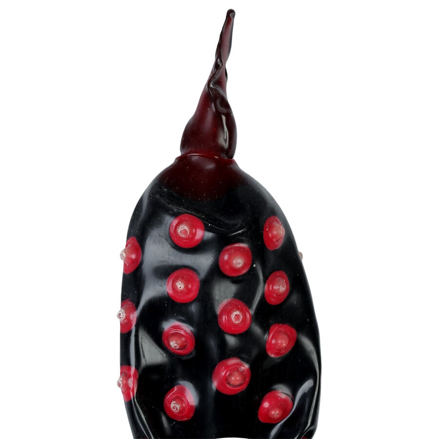 HANDPAINTED NOVELTY CONDOMS BLACK FAKIR XL