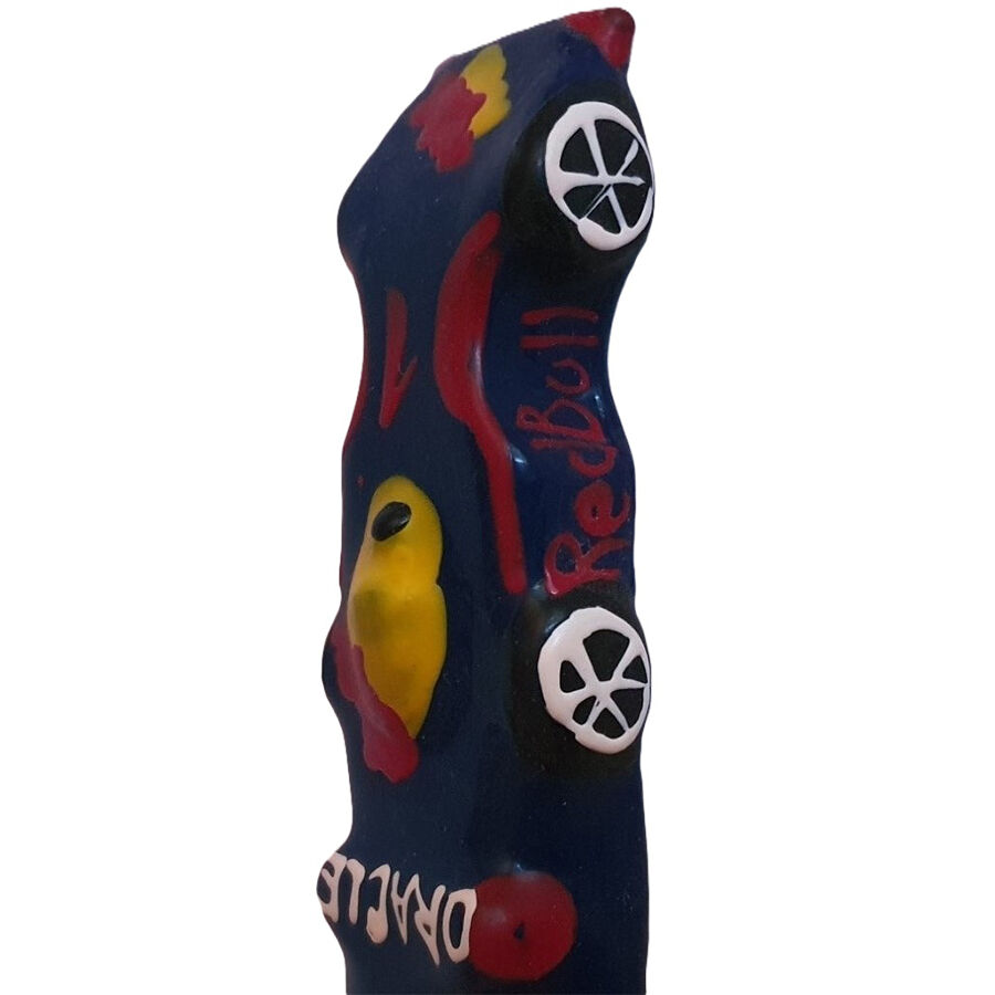 HANDPAINTED NOVELTY CONDOMS F1 RED BULL XL