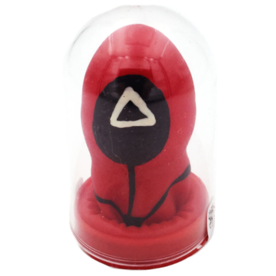 HANDPAINTED NOVELTY CONDOMS TRIANGLE