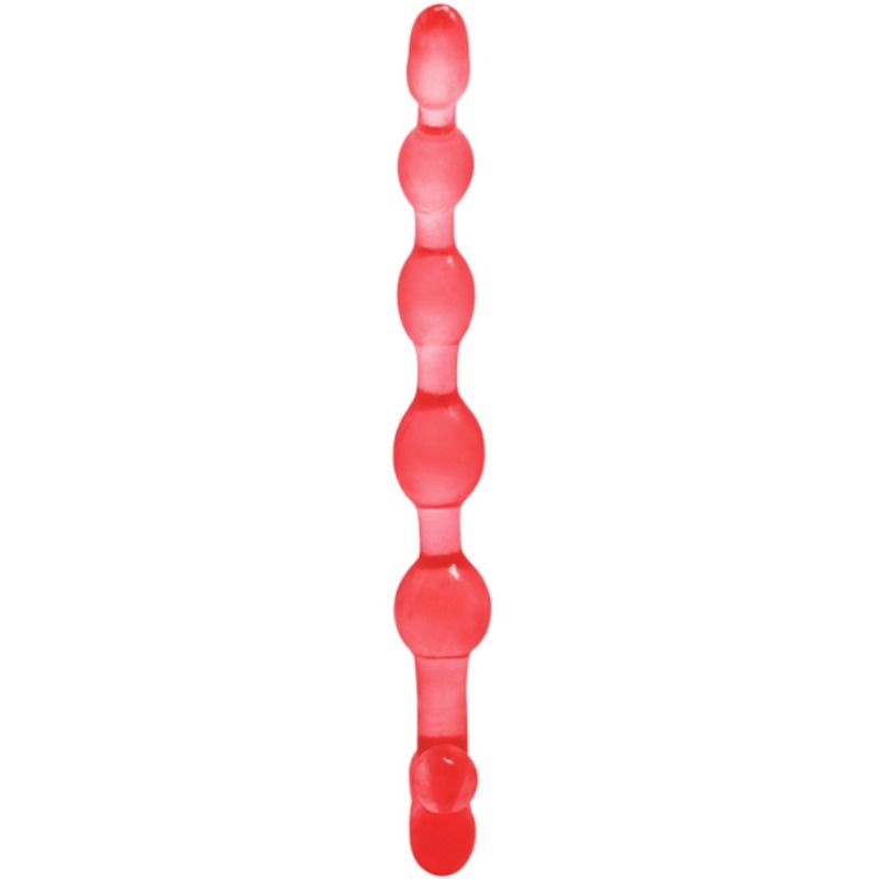 BENDY TWIST RED ANAL BALLS - Image 3