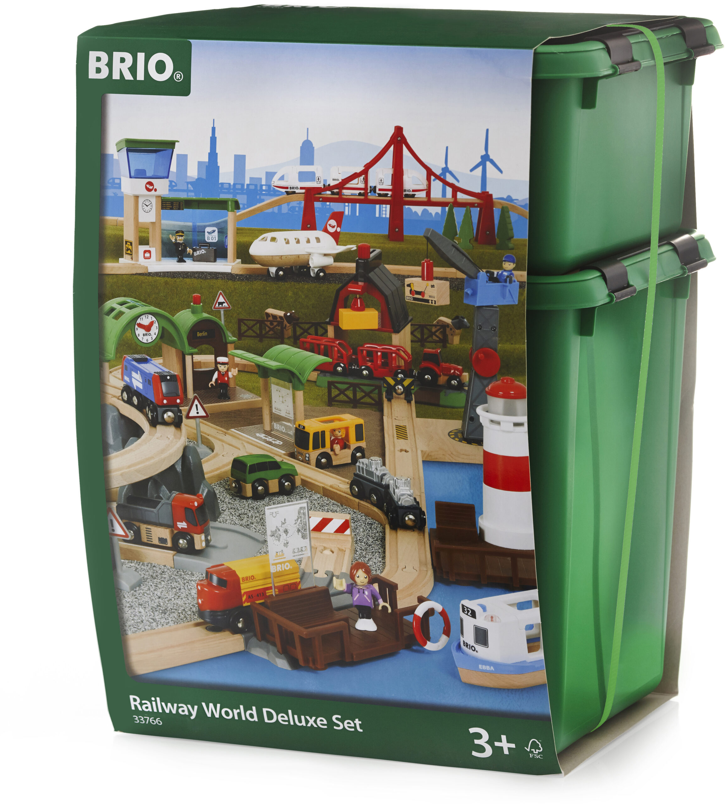 BRIO 33766 - Railway World, Deluxe