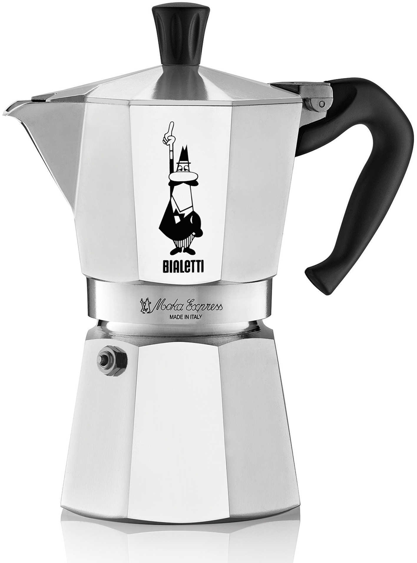 Bialetti Moka Express pähklipott, 6 tassi