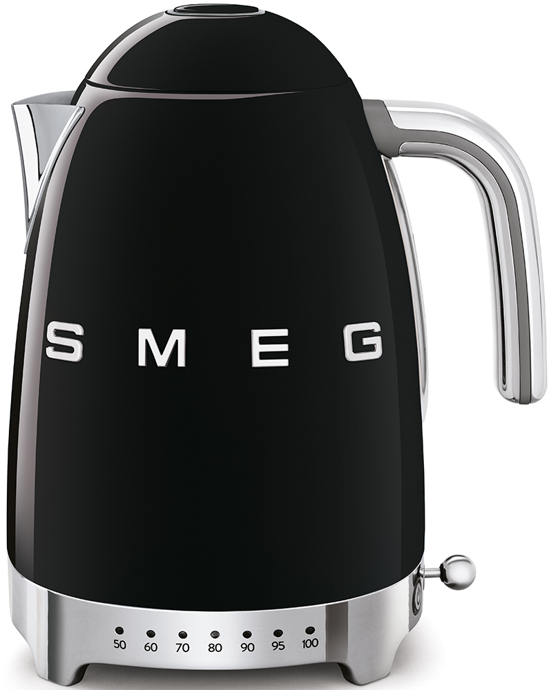 Smeg KLF04BLEU veekeetja, must