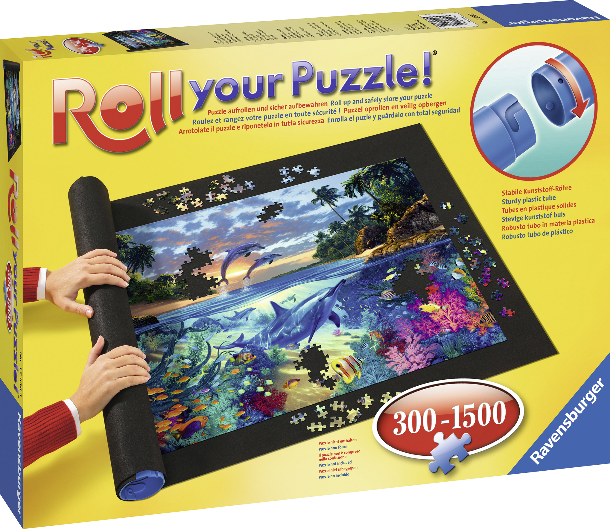 Ravensburger puslematt "Veereta oma pusle", 300-1500 tükki