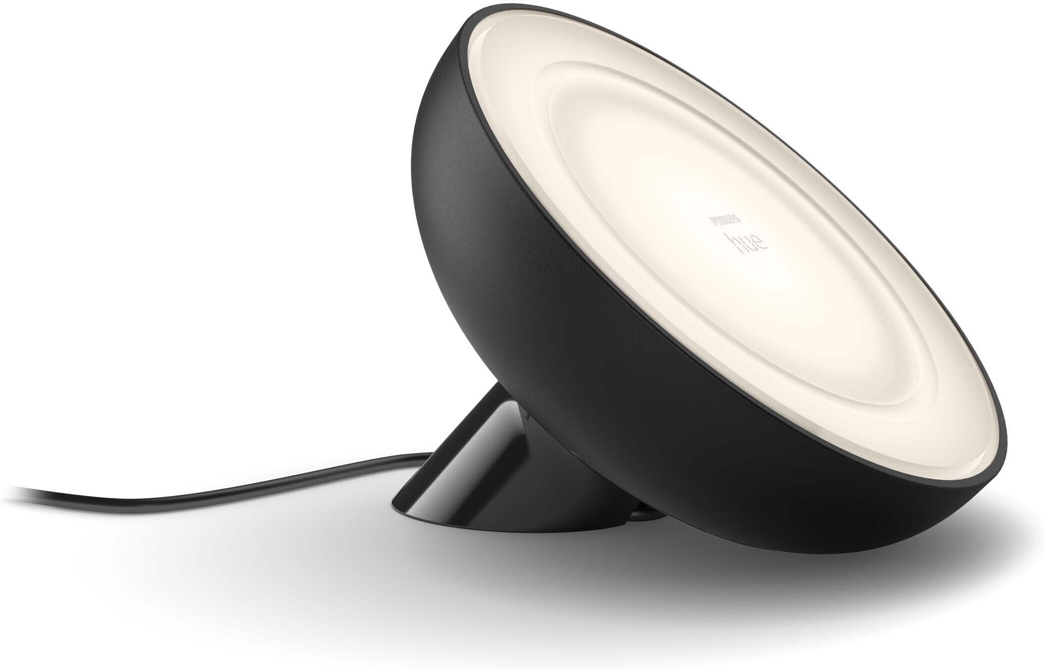 Philips Hue Bloom valge ja värviline meeleolu - nutikas laualamp, must